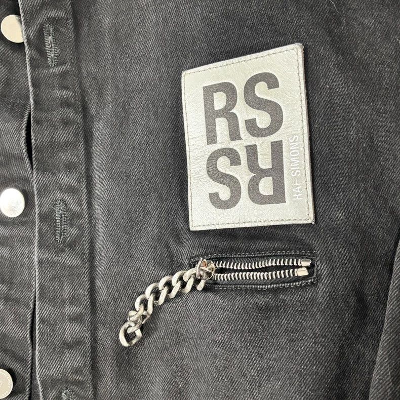 Raf Simons Raf Simons Black Denim Jacket for Spring Size US M / EU 48-50 / 2 - 3 Thumbnail