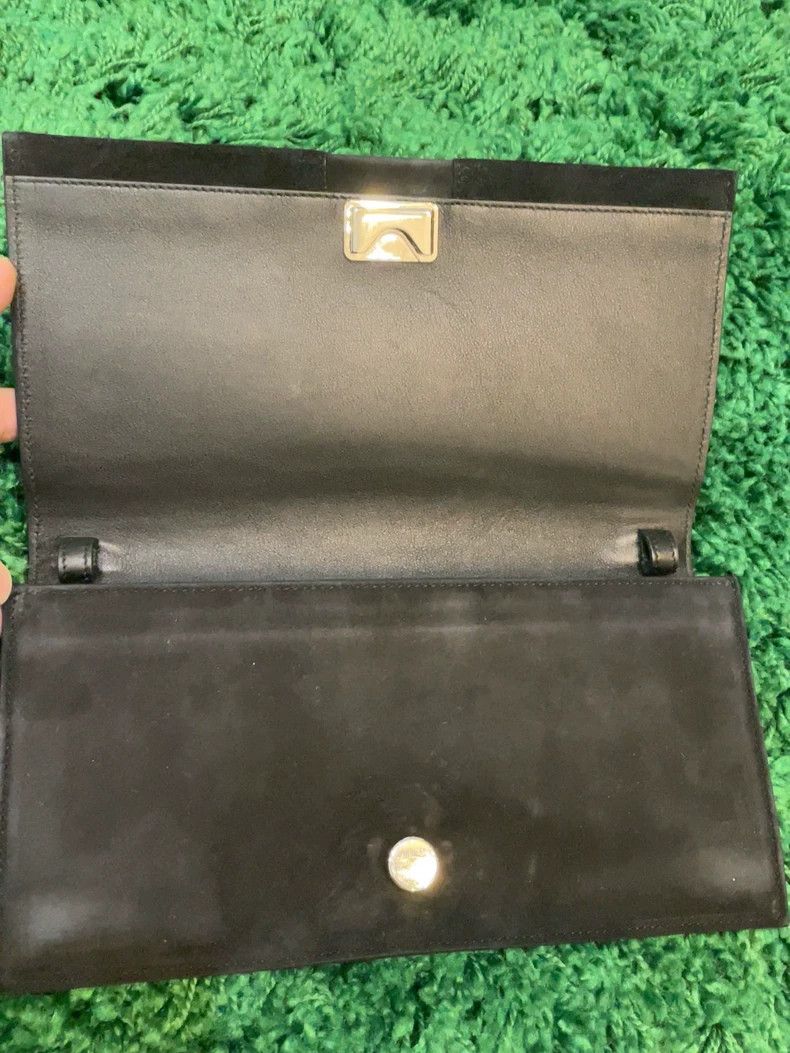 Gucci Gucci Suede Evening Clutch with Rhinestones Size ONE SIZE - 2 Thumbnail
