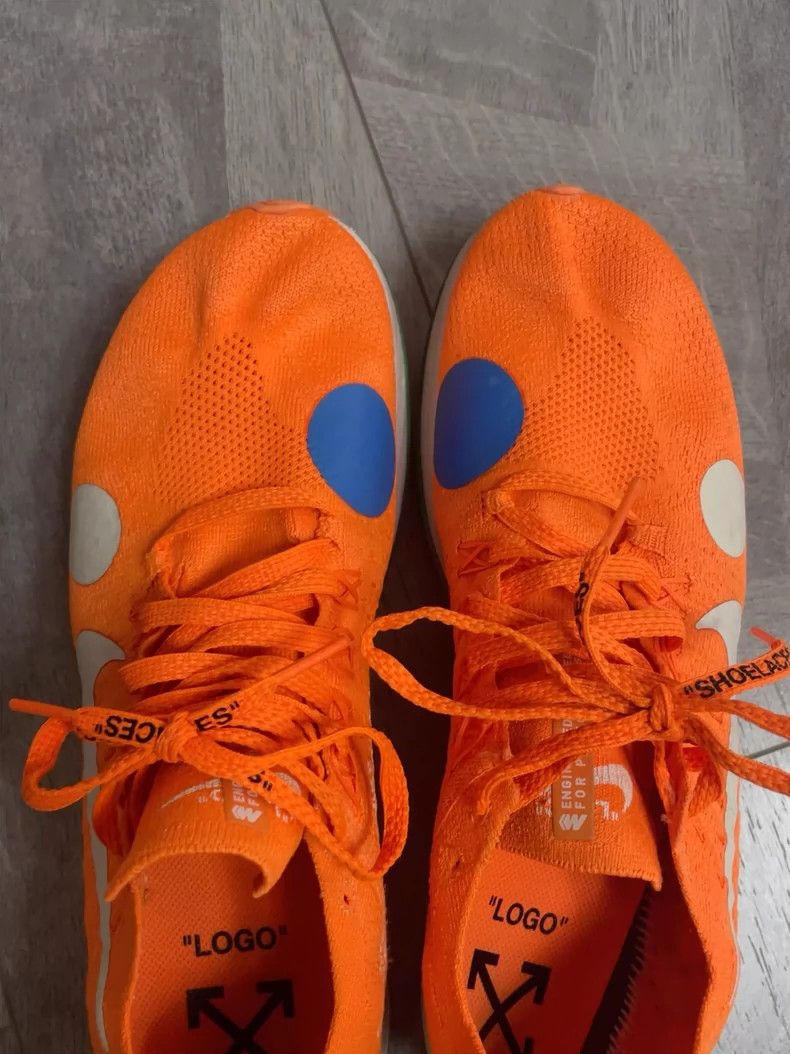 Nike Nike Off-White Zoom Fly Running Shoes Size US 9.5 / EU 42-43 - 8 Thumbnail