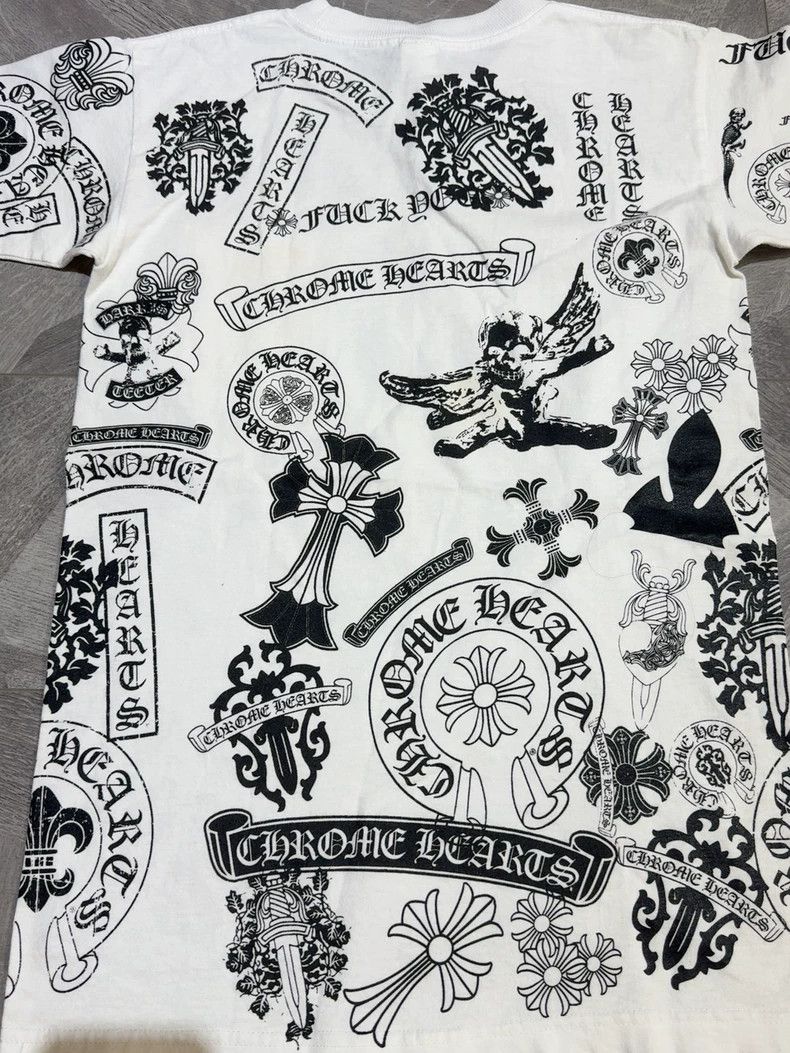 Chrome Hearts Chrome Hearts Graphic Short Sleeve Tee Size US S / EU 44-46 / 1 - 6 Thumbnail