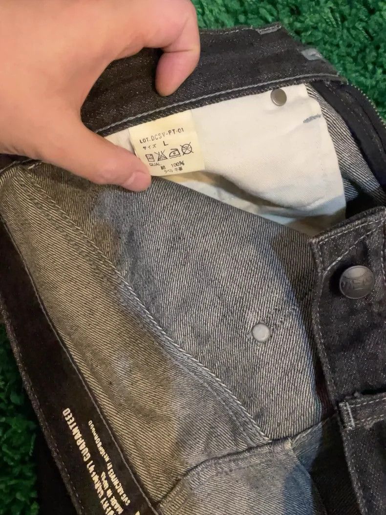Saint Laurent Paris Black Straight Leg Denim Pants Size US 34 / EU 50 - 6 Thumbnail