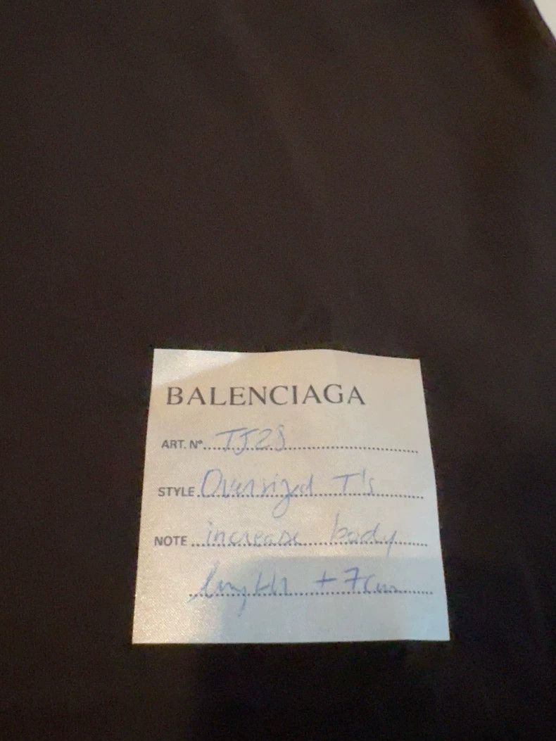 Balenciaga Black Balenciaga Short Sleeve T-Shirt Size US M / EU 48-50 / 2 - 3 Thumbnail