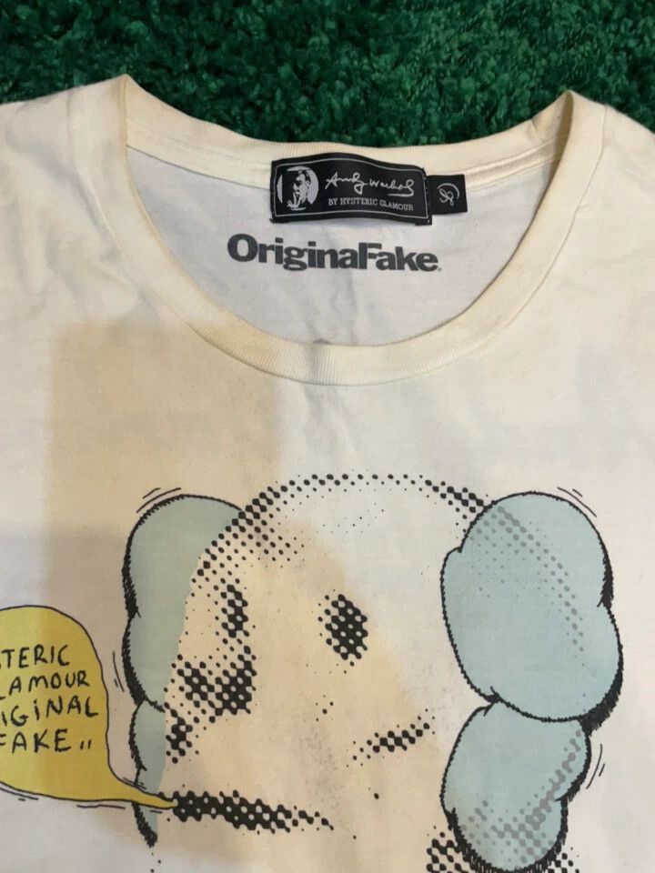 Hysteric Glamour Hysteric Glamour x Original Fake T-Shirt Size US L / EU 52-54 / 3 - 3 Thumbnail