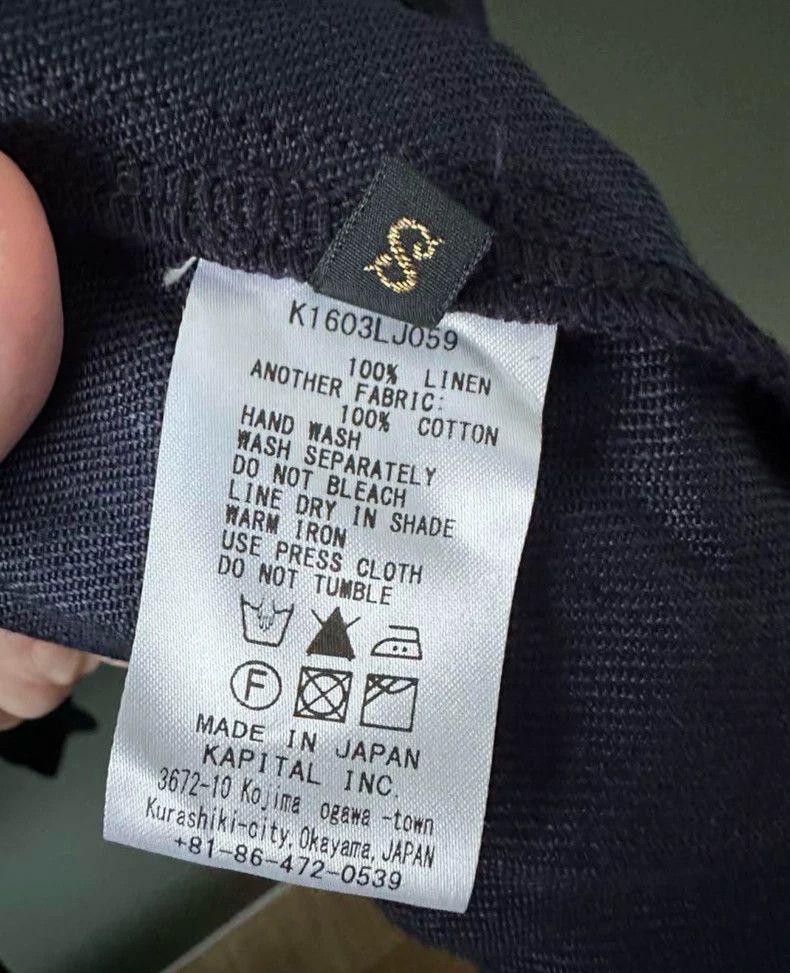 Kapital Kapital Reversible Linen Jacket Size US S / EU 44-46 / 1 - 5 Thumbnail