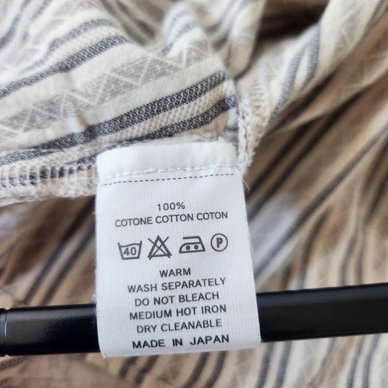 Kapital Geometric Embroidered Cotton Button Shirt Size US XS / EU 42 / 0 - 9 Thumbnail