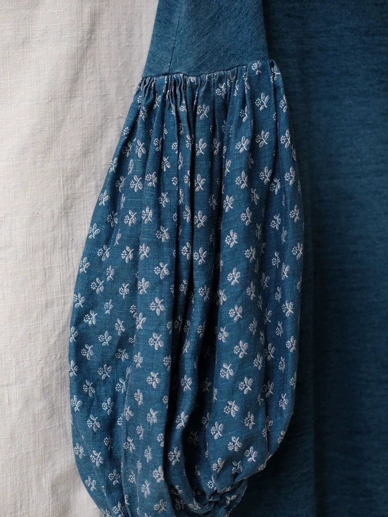 Kapital Kapital Blue Dye Lantern Sleeve Tee Size US M / EU 48-50 / 2 - 5 Thumbnail