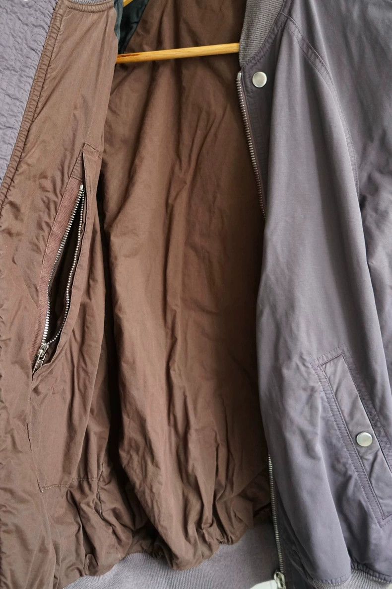 Rick Owens Rick Owens Purple Bomber Jacket for Men Size US M / EU 48-50 / 2 - 5 Thumbnail