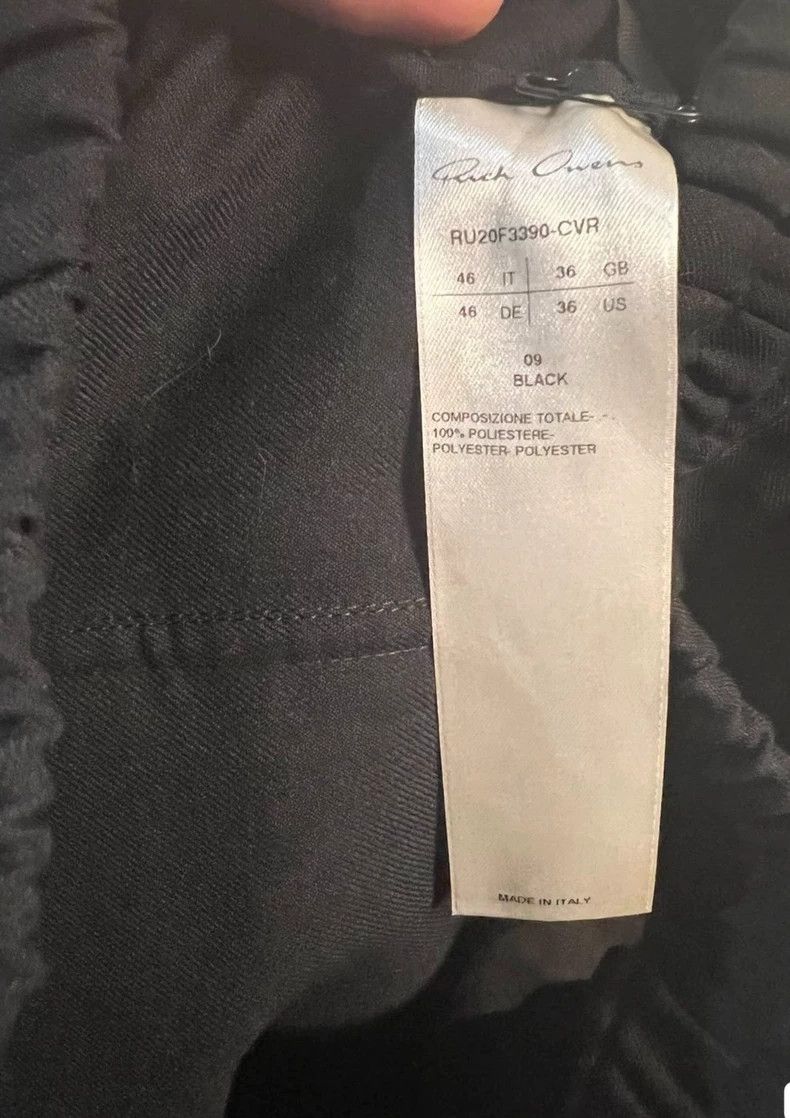 Rick Owens Rick Owens Wool Pants in Excellent Condition Size US 36 / EU 52 - 3 Thumbnail