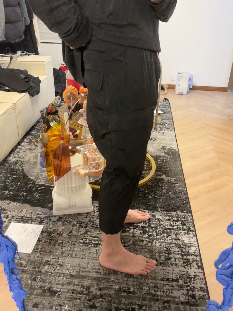 Rick Owens Nylon Cargo Pants