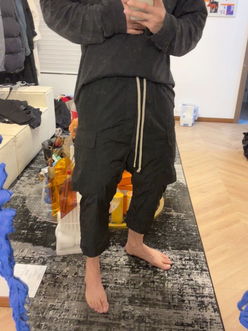 Rick Owens Nylon Cargo Pants