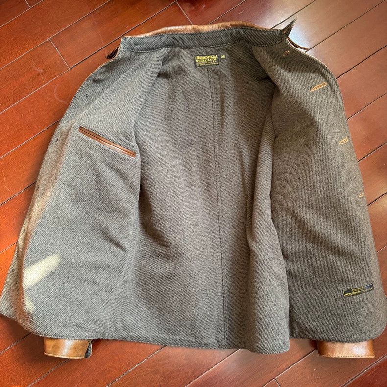 Freewheelers Freewheelers Brakeman Leather Jacket in Brown Size US M / EU 48-50 / 2 - 7 Thumbnail