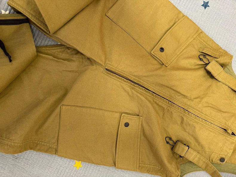 Freewheelers Vintage Jungle Cloth Deck Overalls Size US 30 / EU 46 - 3 Thumbnail