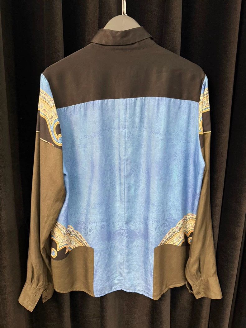 Dries Van Noten Dries Van Noten Silk Shirt Size US M / EU 48-50 / 2 - 5 Thumbnail