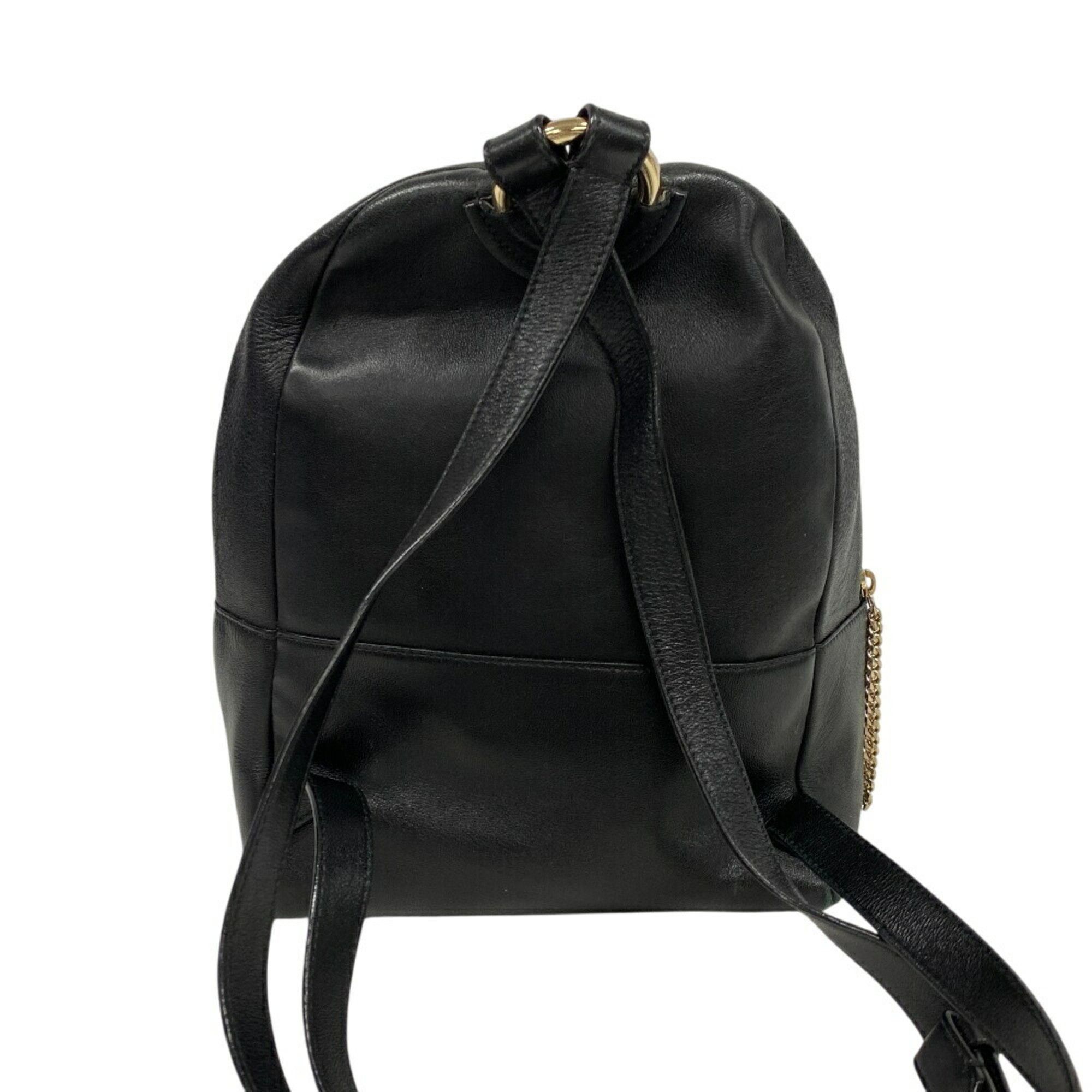 Jimmy Choo Jimmy Choo Backpack Star Studs Daypack Bag Rucksack Black Women's Size ONE SIZE - 2 Thumbnail