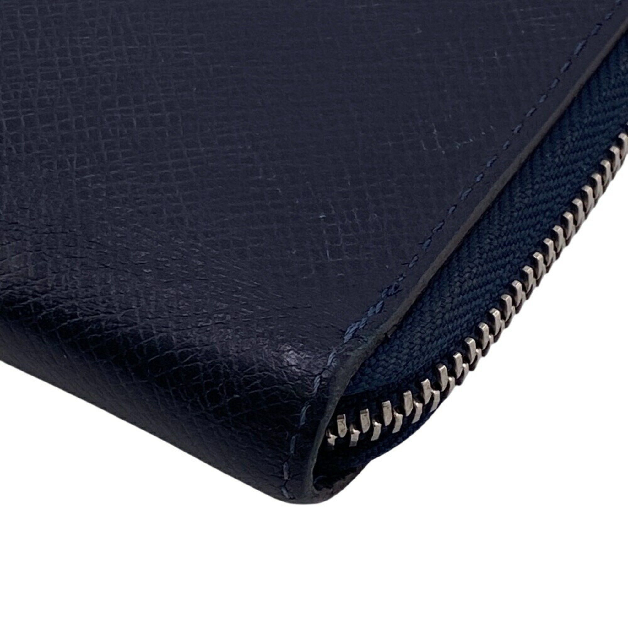 Louis Vuitton Louis Vuitton Wallet M30510 Zippy Vertical Taiga Long Navy Men's Size ONE SIZE - 4 Thumbnail