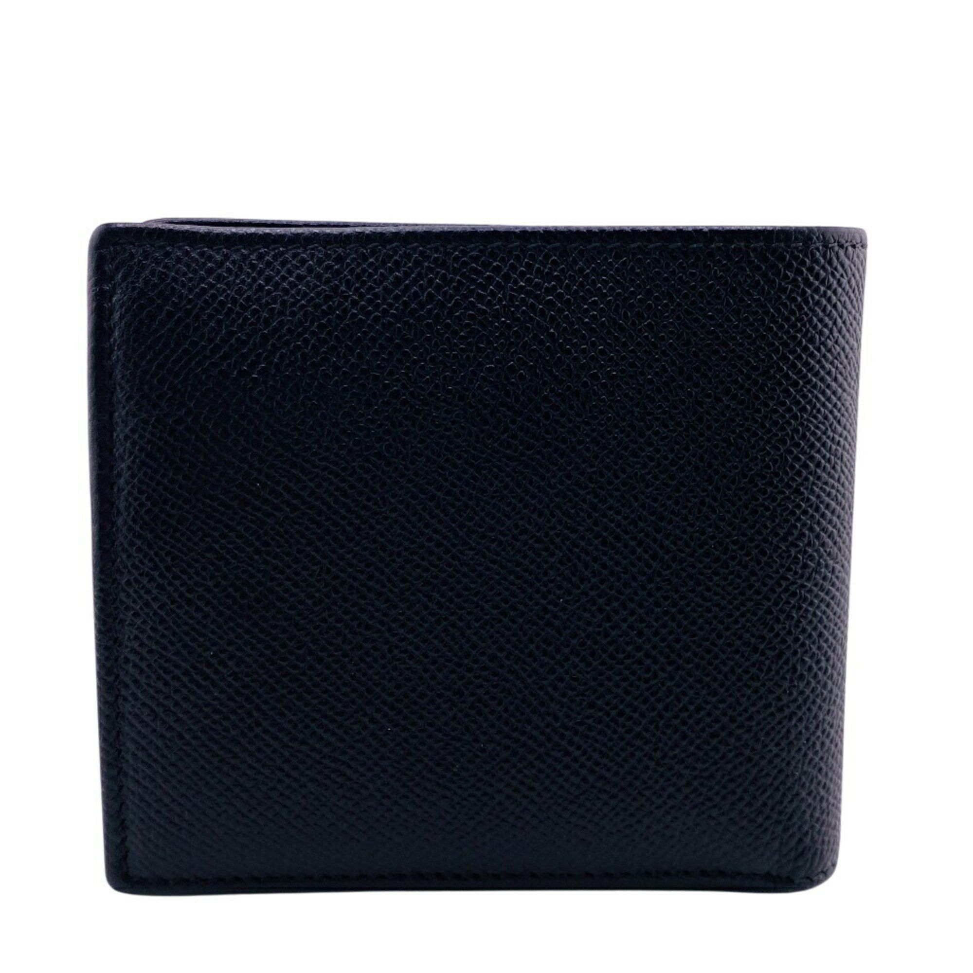 Bvlgari BVLGARI MAN Bi-fold Wallet Black Men's Size ONE SIZE - 13 Thumbnail