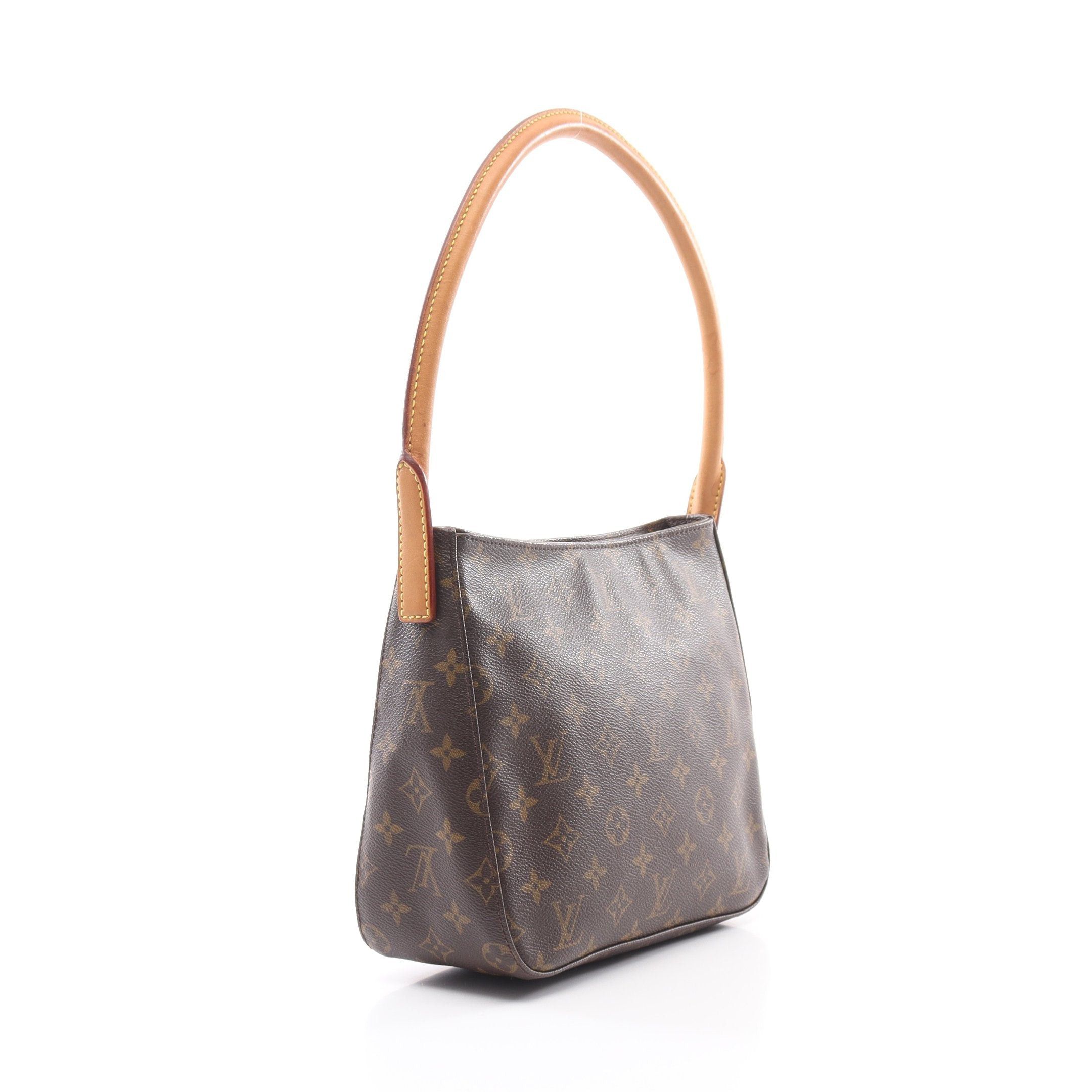 Louis Vuitton Louis Vuitton Looping Mm Monogram Shoulder Bag Leather Brown Size ONE SIZE - 2 Thumbnail
