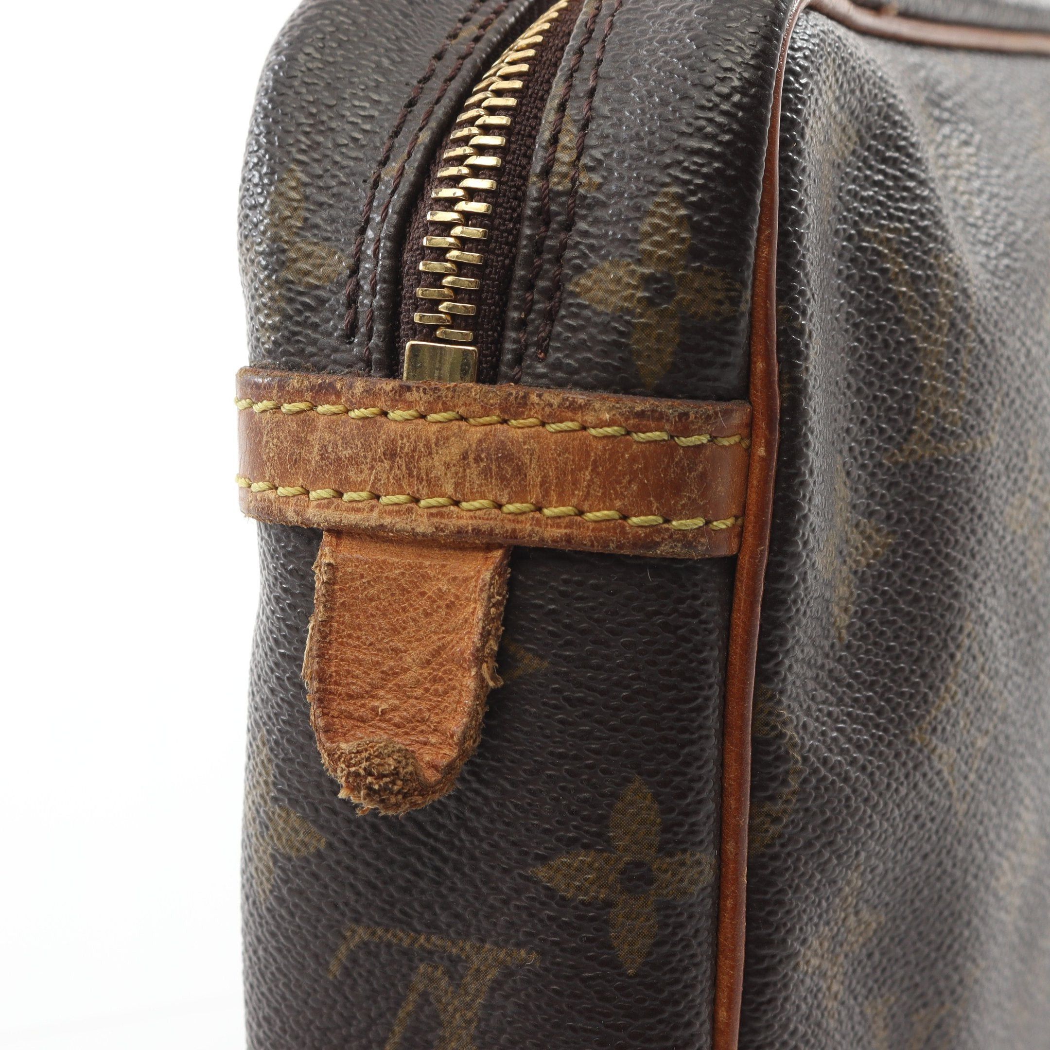 Louis Vuitton Louis Vuitton Compiègne 23 Monogram Clutch Bag Second Leather Brown Size ONE SIZE - 13 Thumbnail