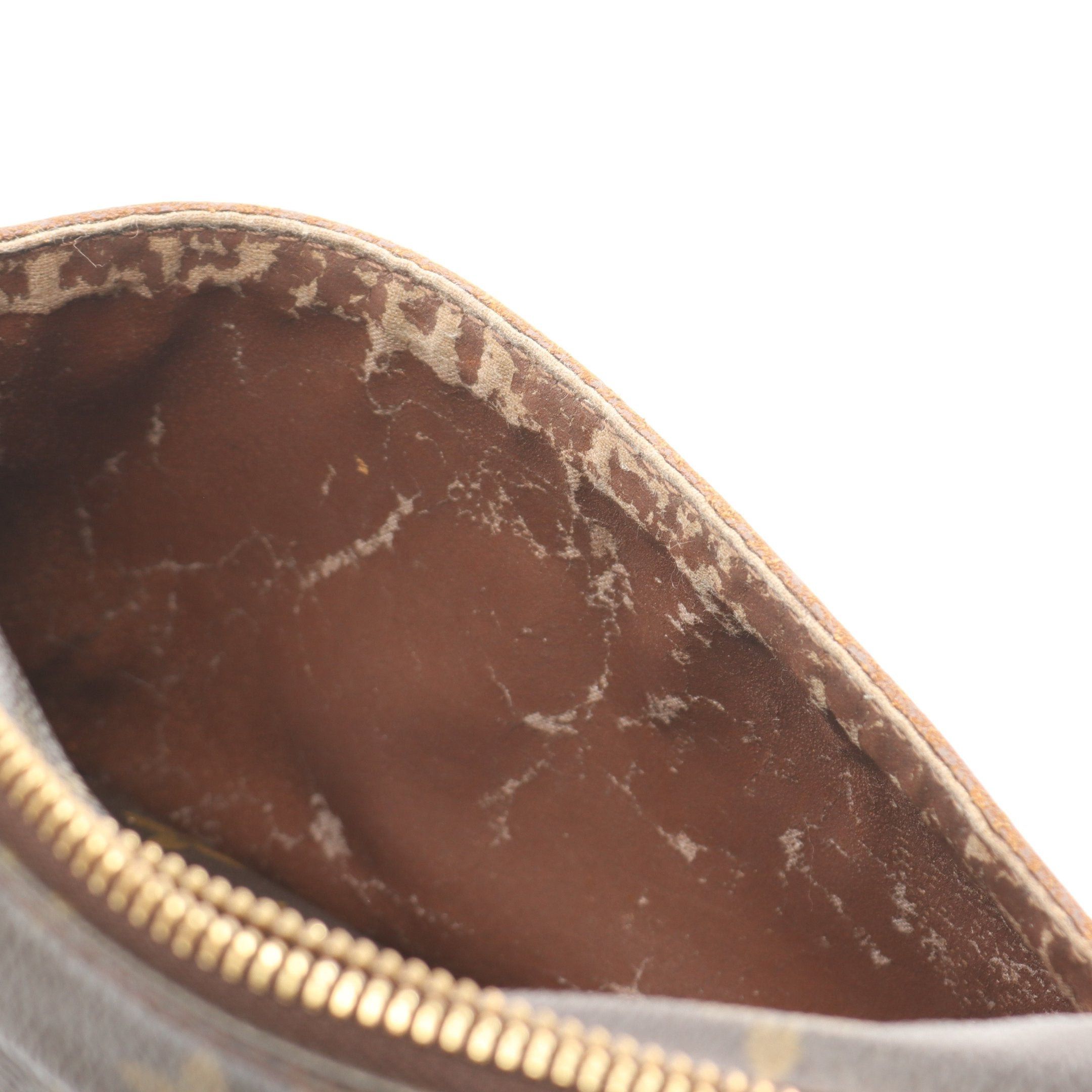 Louis Vuitton Louis Vuitton Compiègne 23 Monogram Clutch Bag Second Leather Brown Size ONE SIZE - 7 Thumbnail