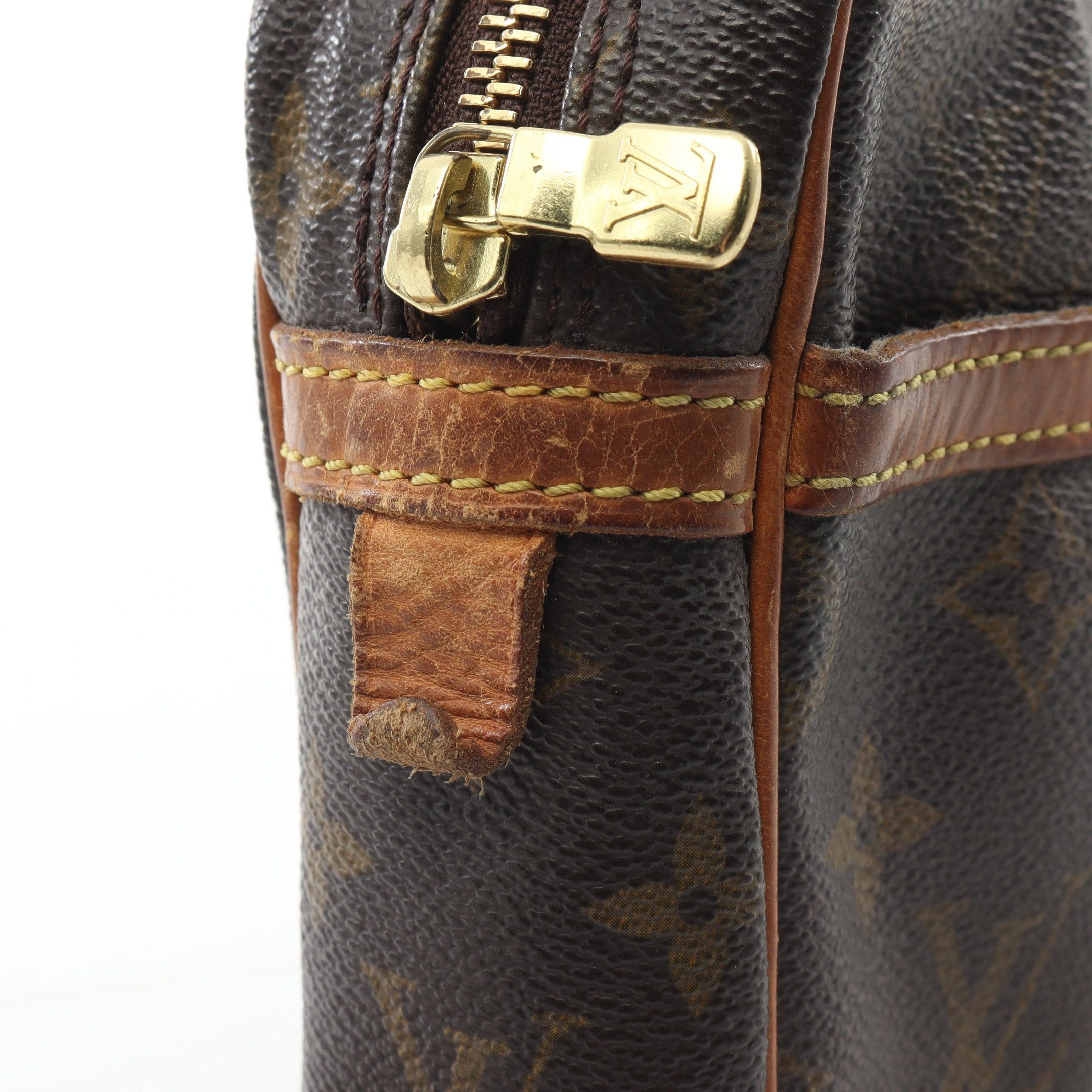 Louis Vuitton Louis Vuitton Compiègne 23 Monogram Clutch Bag Second Leather Brown Size ONE SIZE - 8 Thumbnail