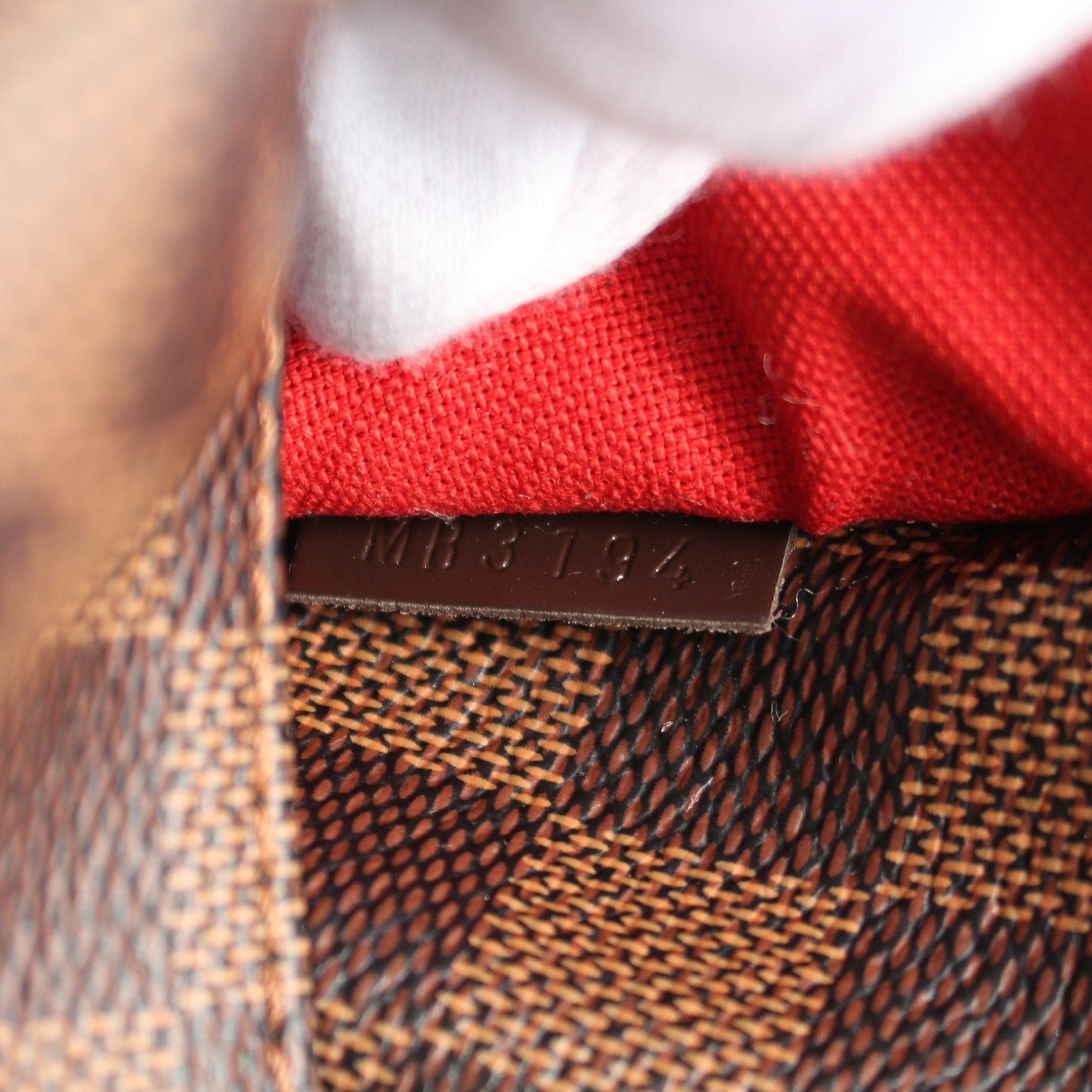 Louis Vuitton Louis Vuitton Totally Mm Damier Ebene Shoulder Bag Tote Leather Brown Size ONE SIZE - 5 Thumbnail