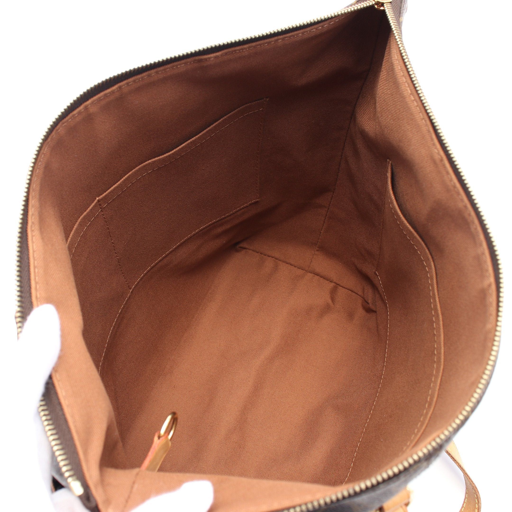 Louis Vuitton Louis Vuitton Totally Mm Monogram Shoulder Bag Tote Leather Brown Size ONE SIZE - 3 Thumbnail