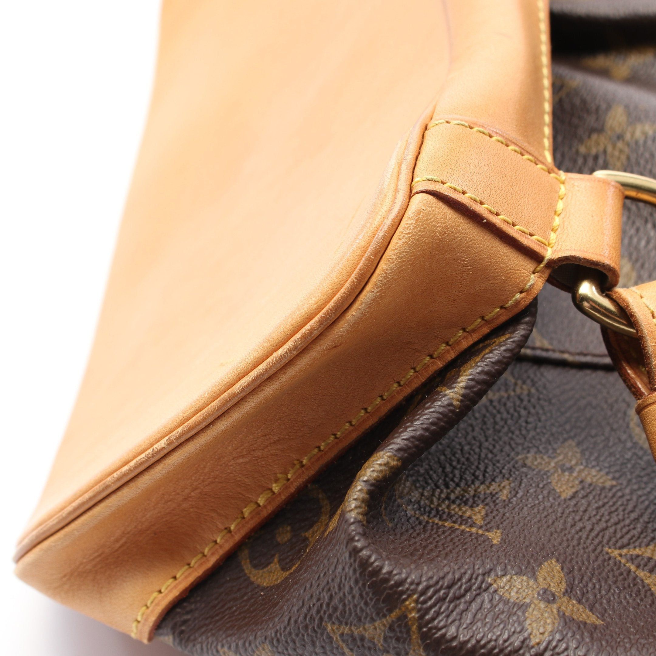 Louis Vuitton Louis Vuitton Montsouris Gm Monogram Backpack Rucksack Leather Brown Size ONE SIZE - 8 Thumbnail