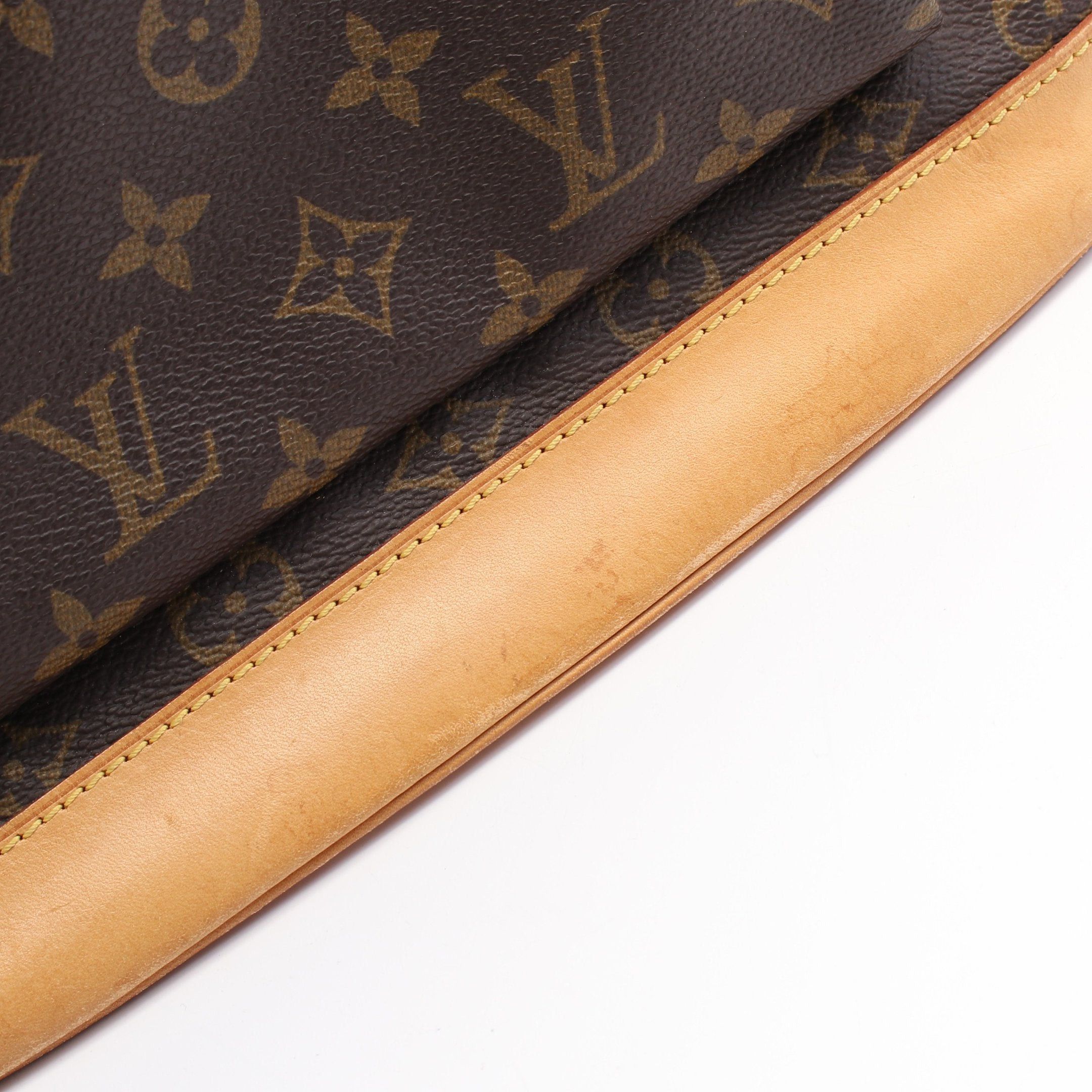 Louis Vuitton Louis Vuitton Montsouris Gm Monogram Backpack Rucksack Leather Brown Size ONE SIZE - 10 Thumbnail