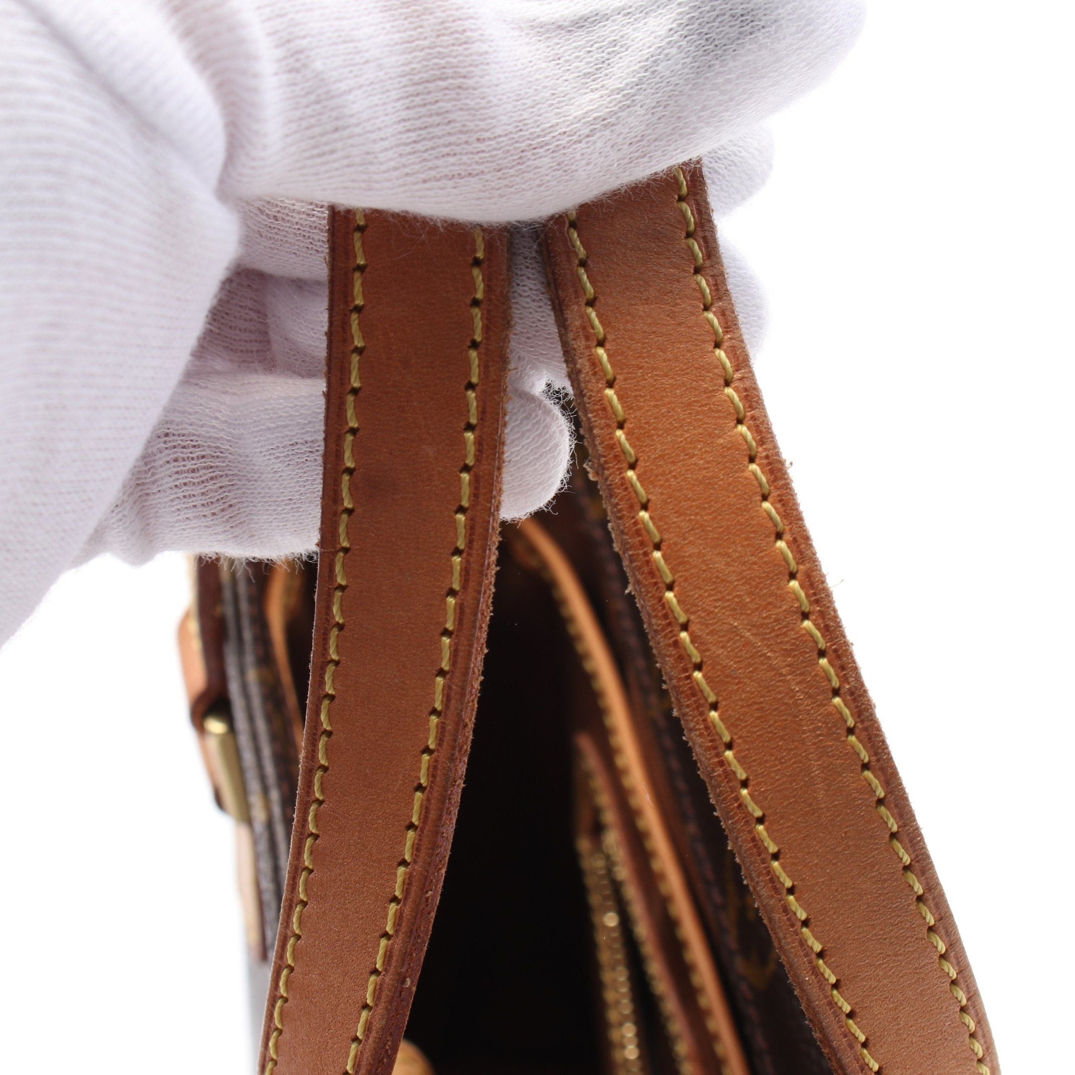 Louis Vuitton Louis Vuitton Vavin Pm Monogram Handbag Leather Brown Size ONE SIZE - 8 Thumbnail