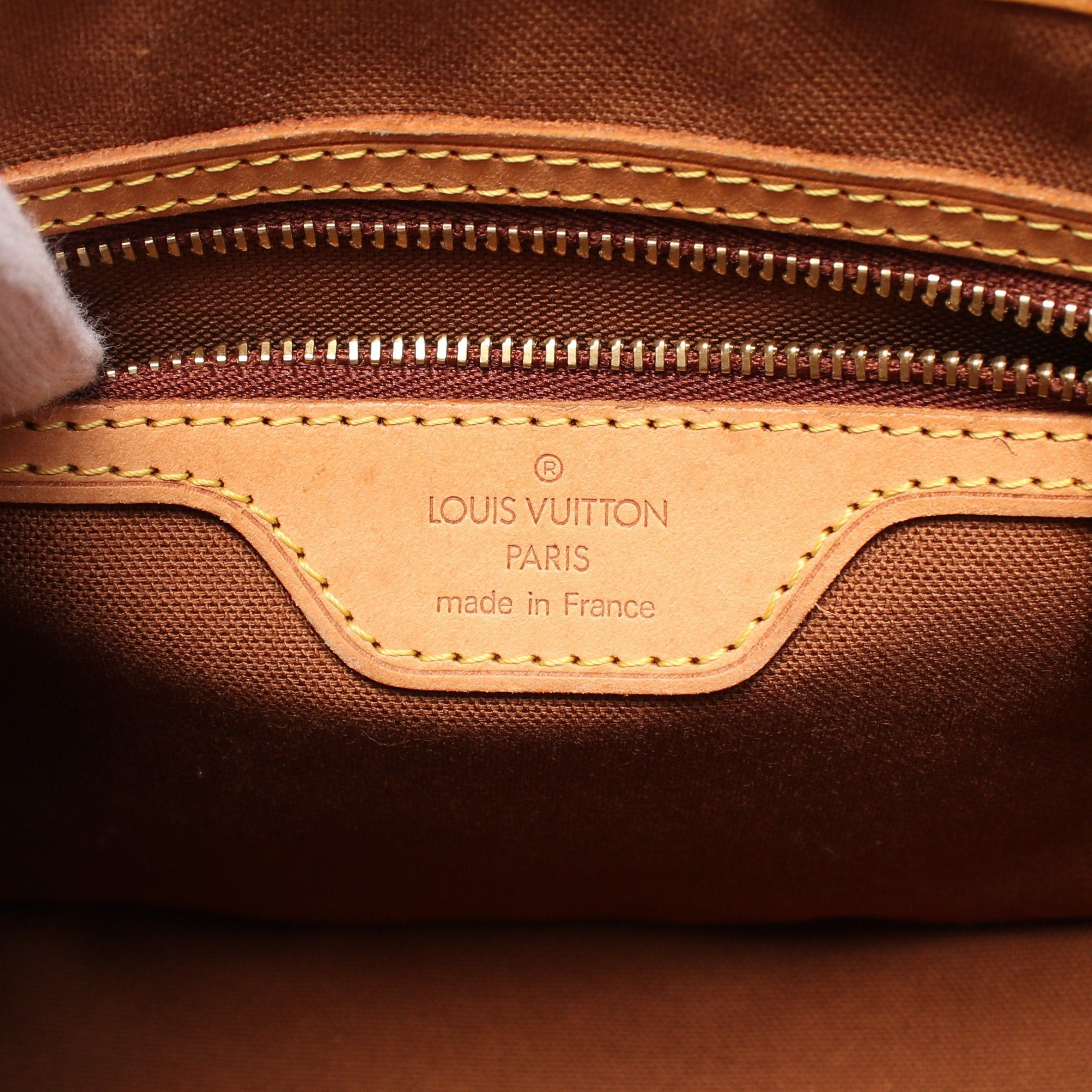 Louis Vuitton Louis Vuitton Vavin Pm Monogram Handbag Leather Brown Size ONE SIZE - 4 Thumbnail