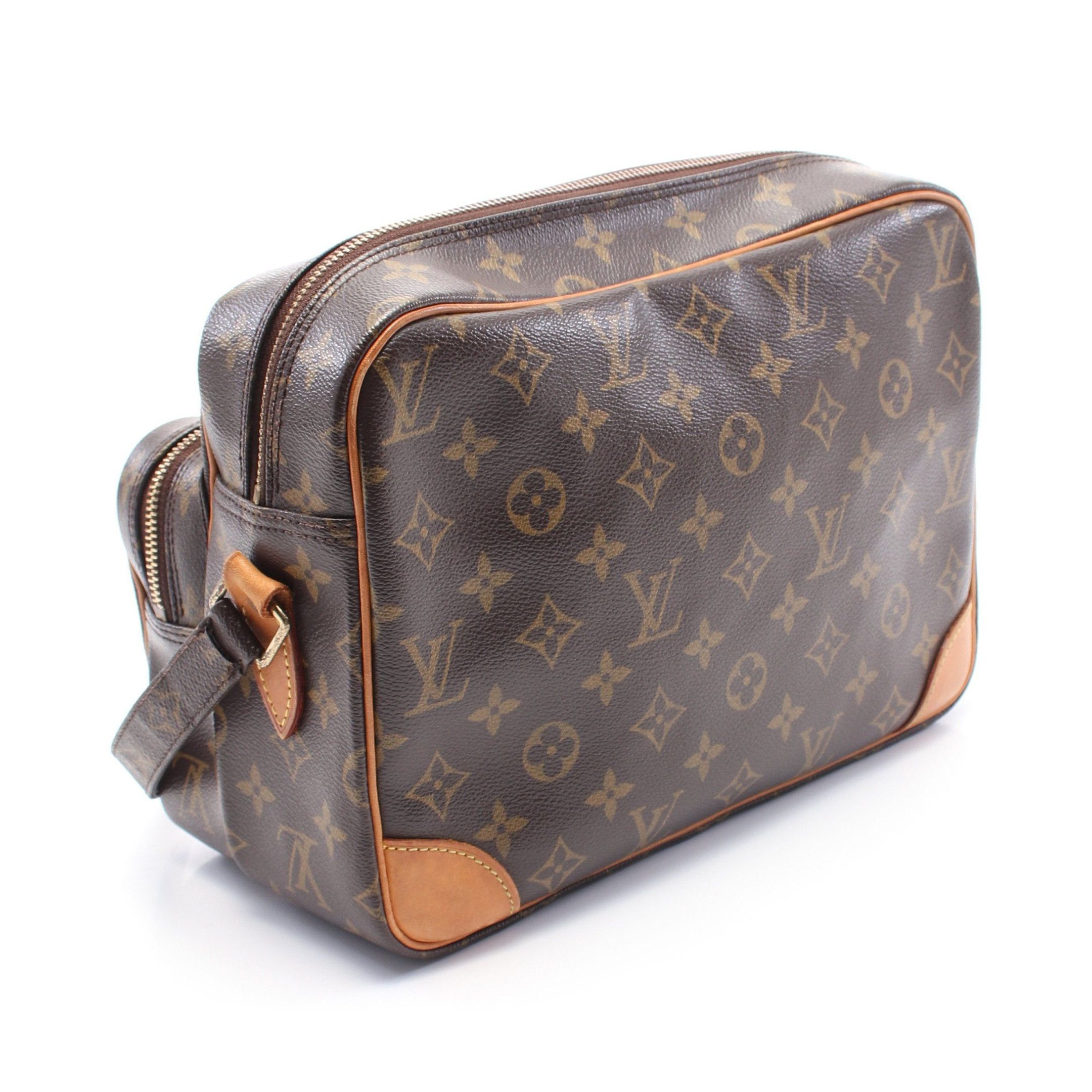 Louis Vuitton Louis Vuitton Nil Monogram Shoulder Bag Leather Brown Size ONE SIZE - 2 Thumbnail