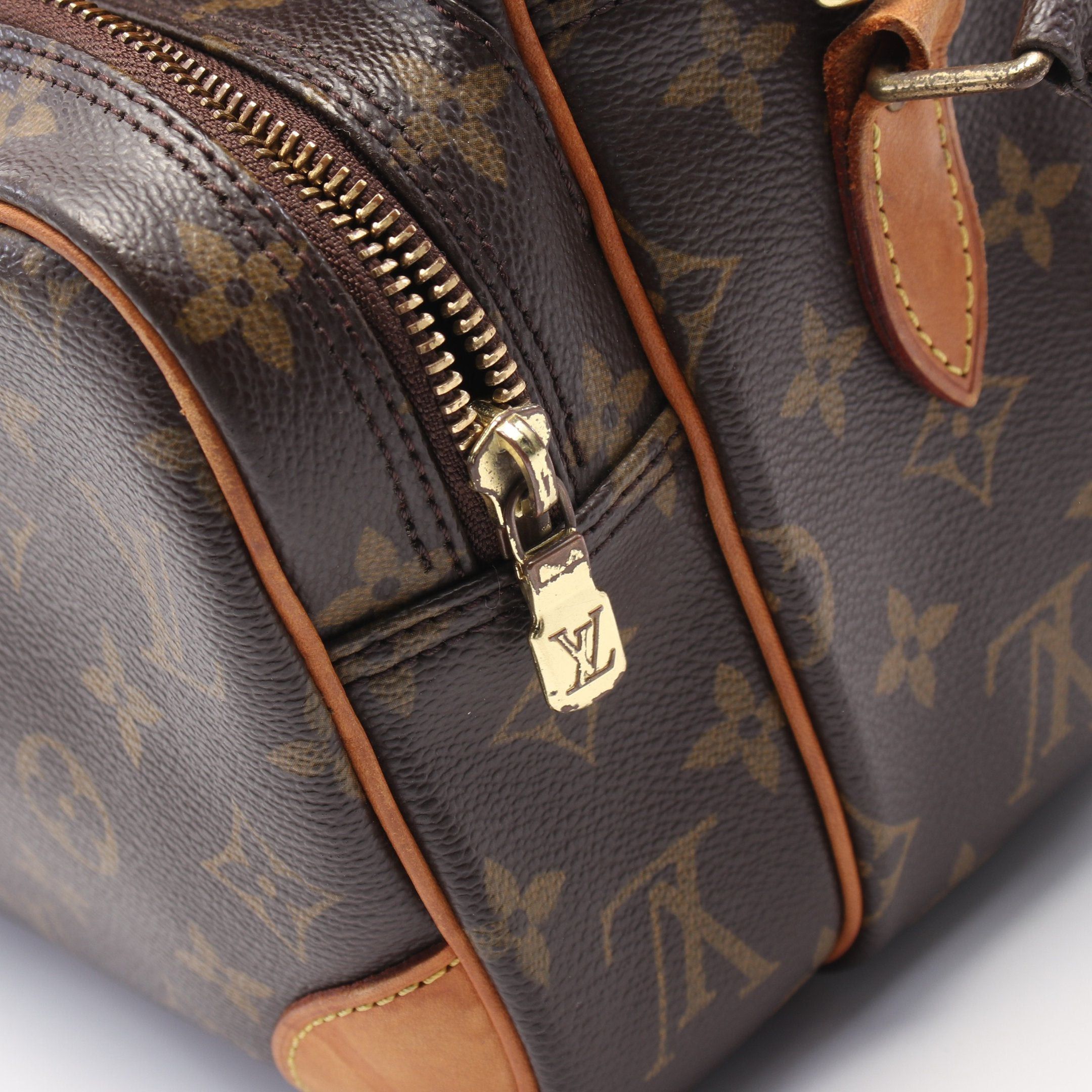 Louis Vuitton Louis Vuitton Nil Monogram Shoulder Bag Leather Brown Size ONE SIZE - 8 Thumbnail