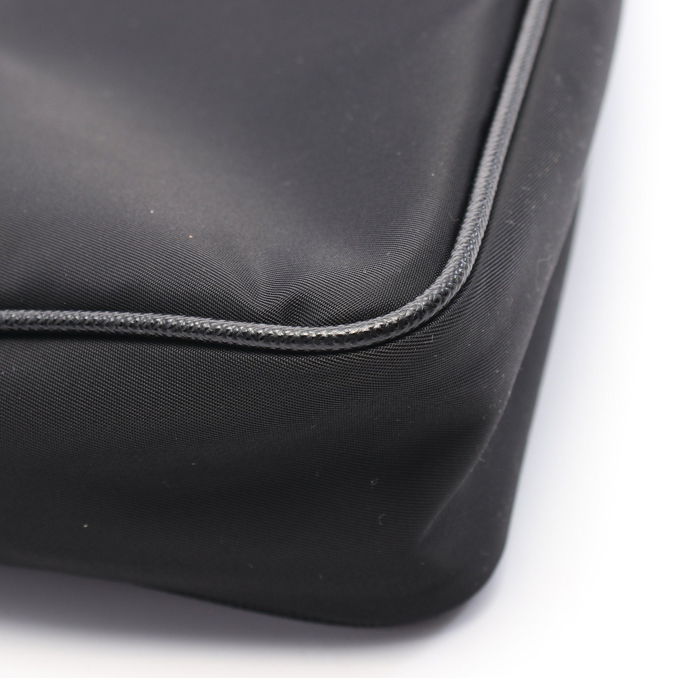 Prada Prada Saffiano Travel Shoulder Bag Nylon Leather Black Size ONE SIZE - 5 Thumbnail