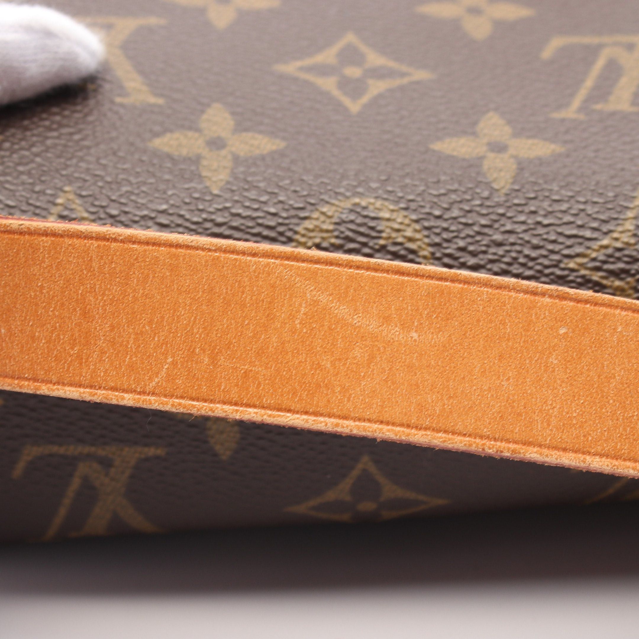 Louis Vuitton Louis Vuitton Cartesier Mm Monogram Shoulder Bag Leather Brown Size ONE SIZE - 9 Thumbnail