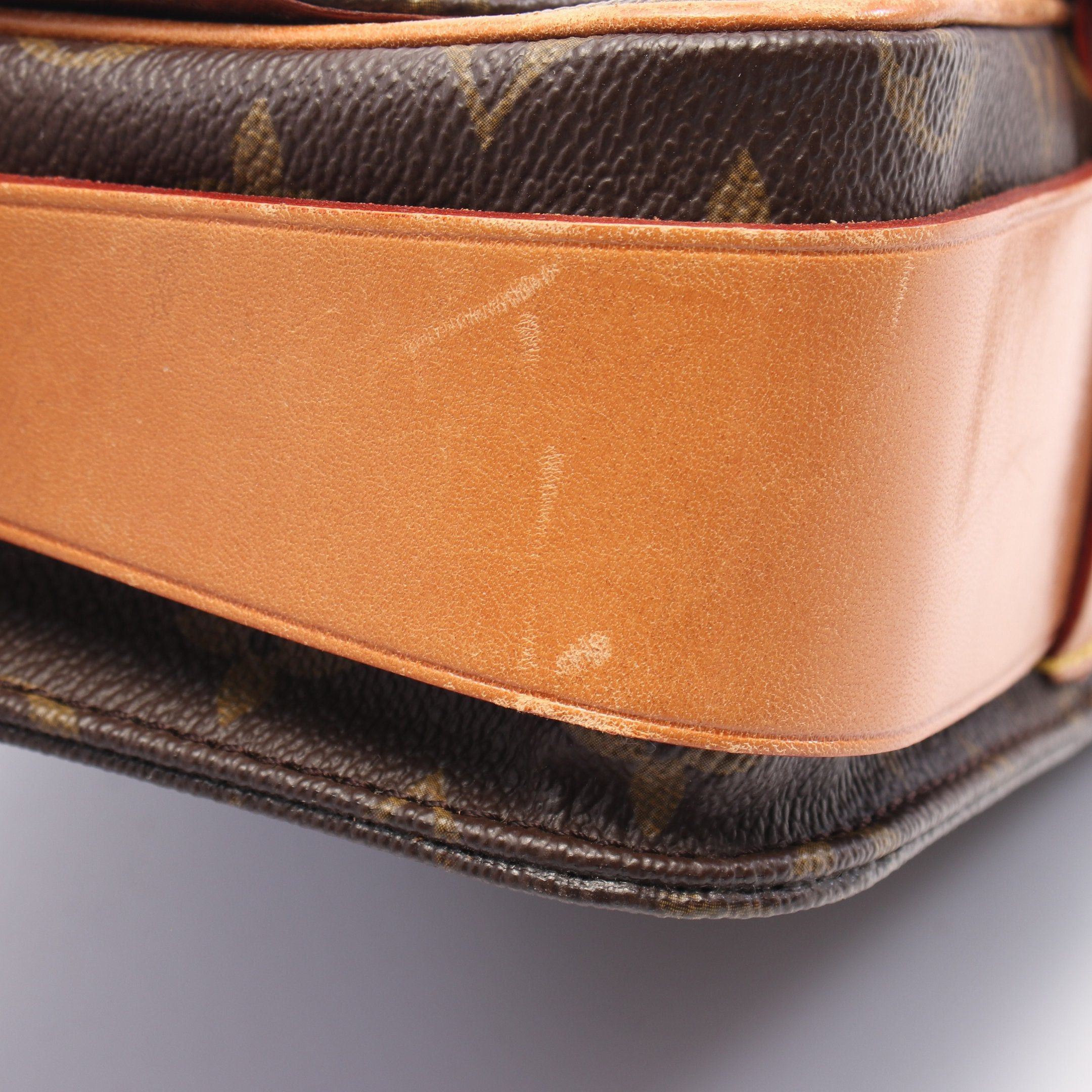 Louis Vuitton Louis Vuitton Cartesier Mm Monogram Shoulder Bag Leather Brown Size ONE SIZE - 7 Thumbnail
