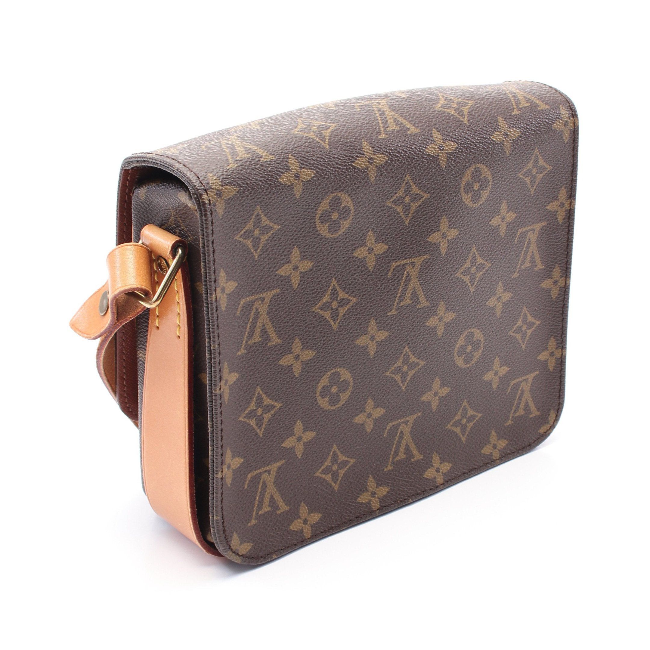 Louis Vuitton Louis Vuitton Cartesier Mm Monogram Shoulder Bag Leather Brown Size ONE SIZE - 2 Thumbnail