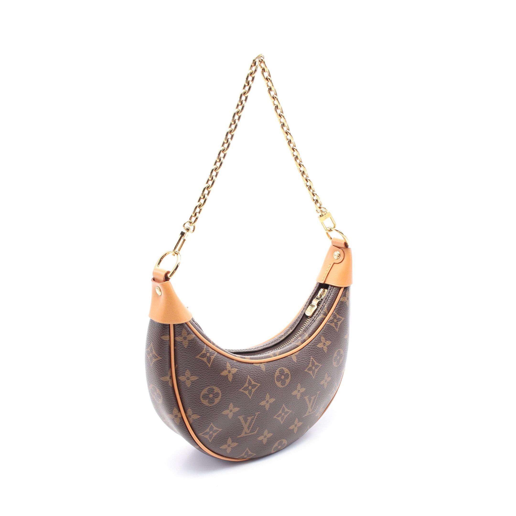 Louis Vuitton Louis Vuitton Loop Monogram Shoulder Bag Leather Brown Size ONE SIZE - 2 Thumbnail