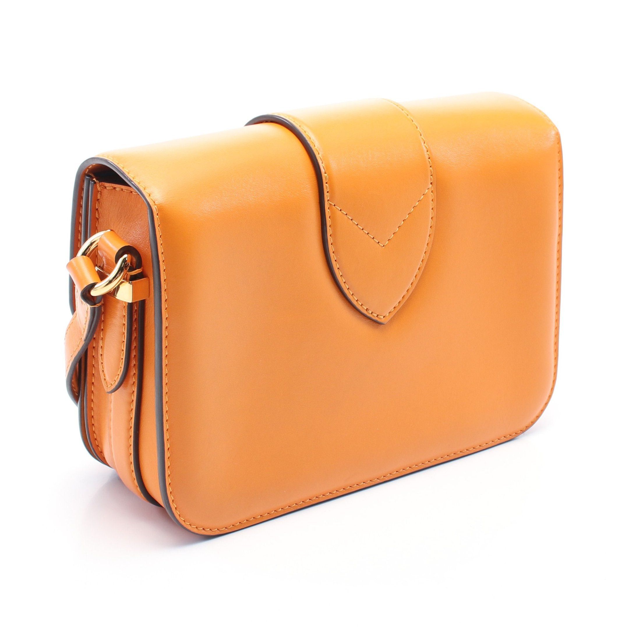 Louis Vuitton Louis Vuitton Lv Pont 9 Neuf Summer Gold Shoulder Bag Leather Orange Size ONE SIZE - 2 Thumbnail