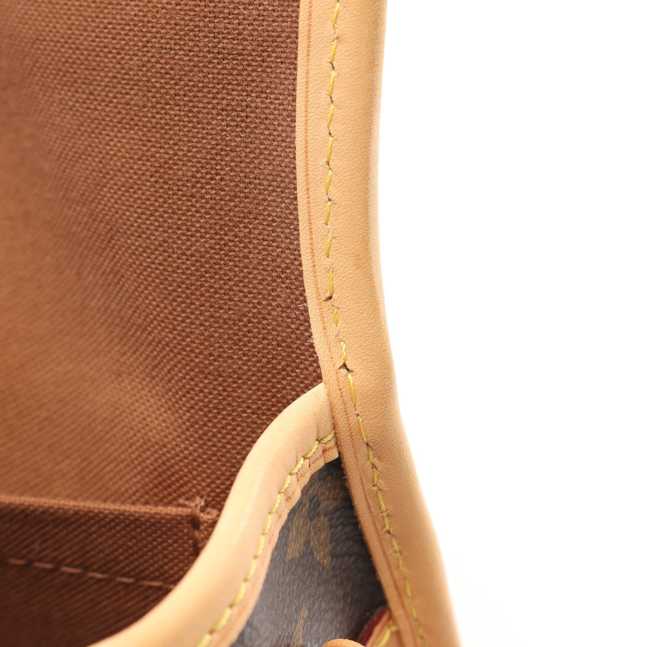 Louis Vuitton Louis Vuitton Sologne Monogram Shoulder Bag Leather Brown Size ONE SIZE - 6 Thumbnail