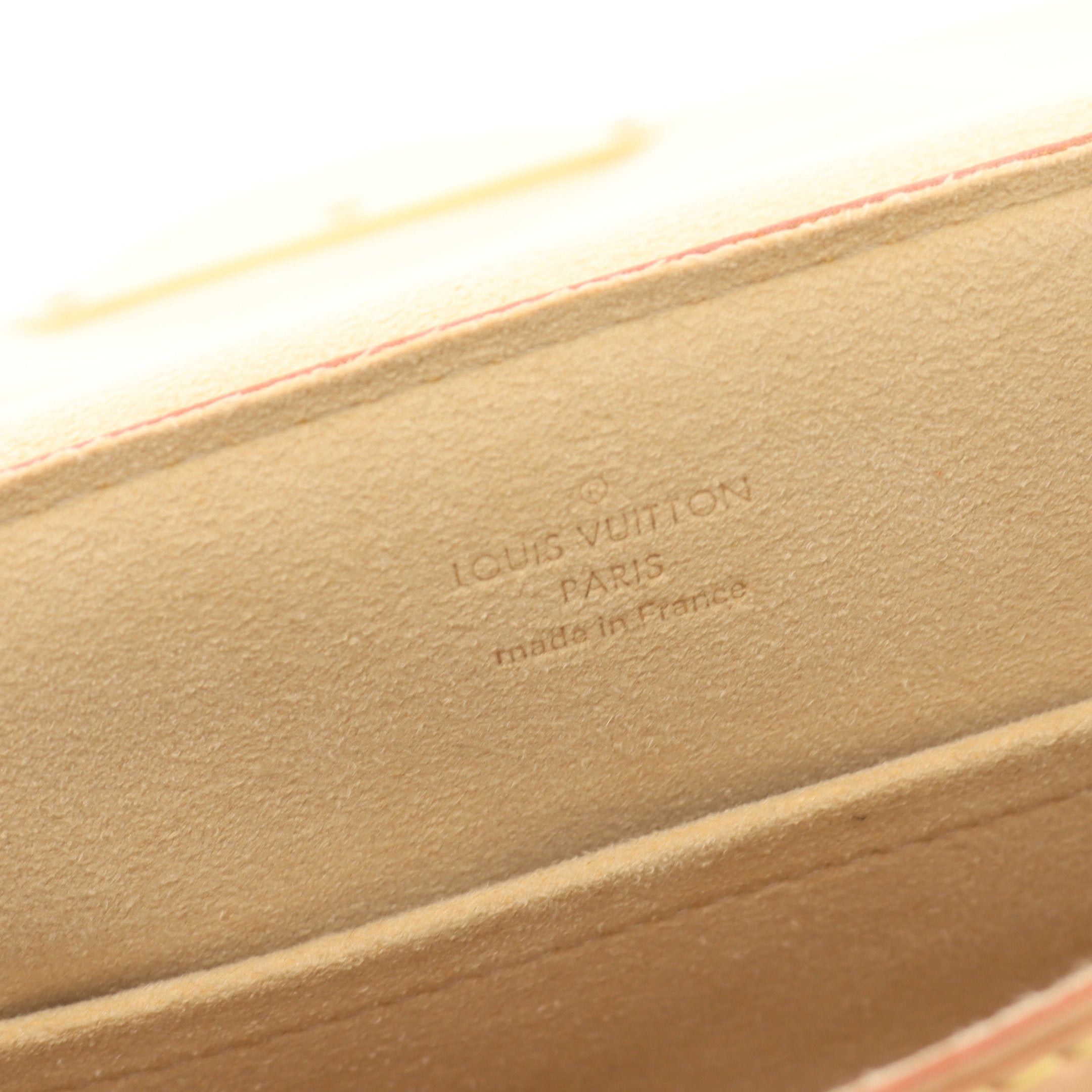 Louis Vuitton Louis Vuitton Beverly Mm Monogram Shoulder Bag Leather Brown Size ONE SIZE - 4 Thumbnail