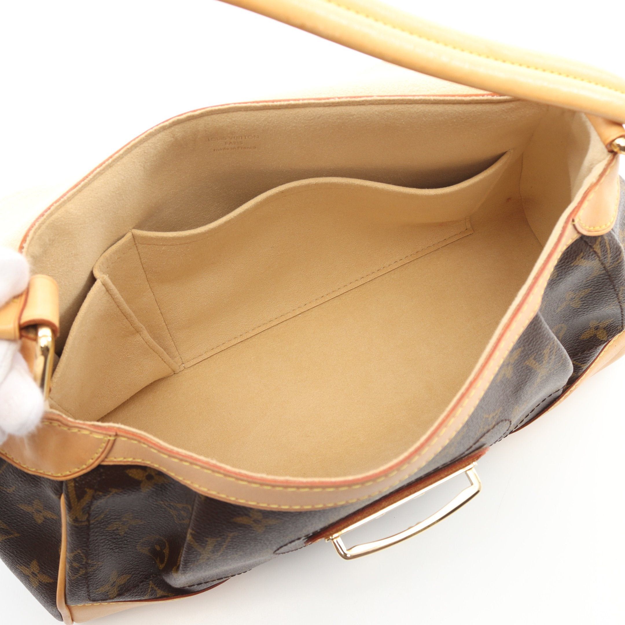 Louis Vuitton Louis Vuitton Beverly Mm Monogram Shoulder Bag Leather Brown Size ONE SIZE - 3 Thumbnail