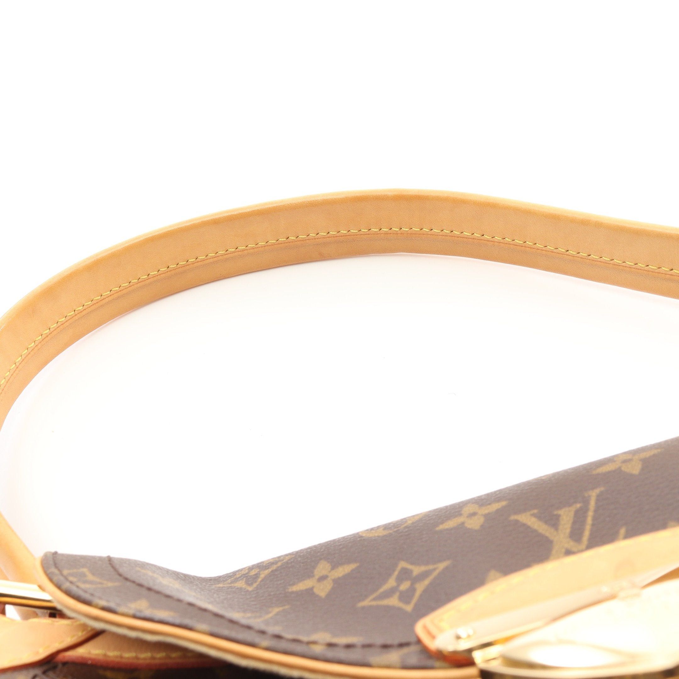 Louis Vuitton Louis Vuitton Beverly Mm Monogram Shoulder Bag Leather Brown Size ONE SIZE - 6 Thumbnail