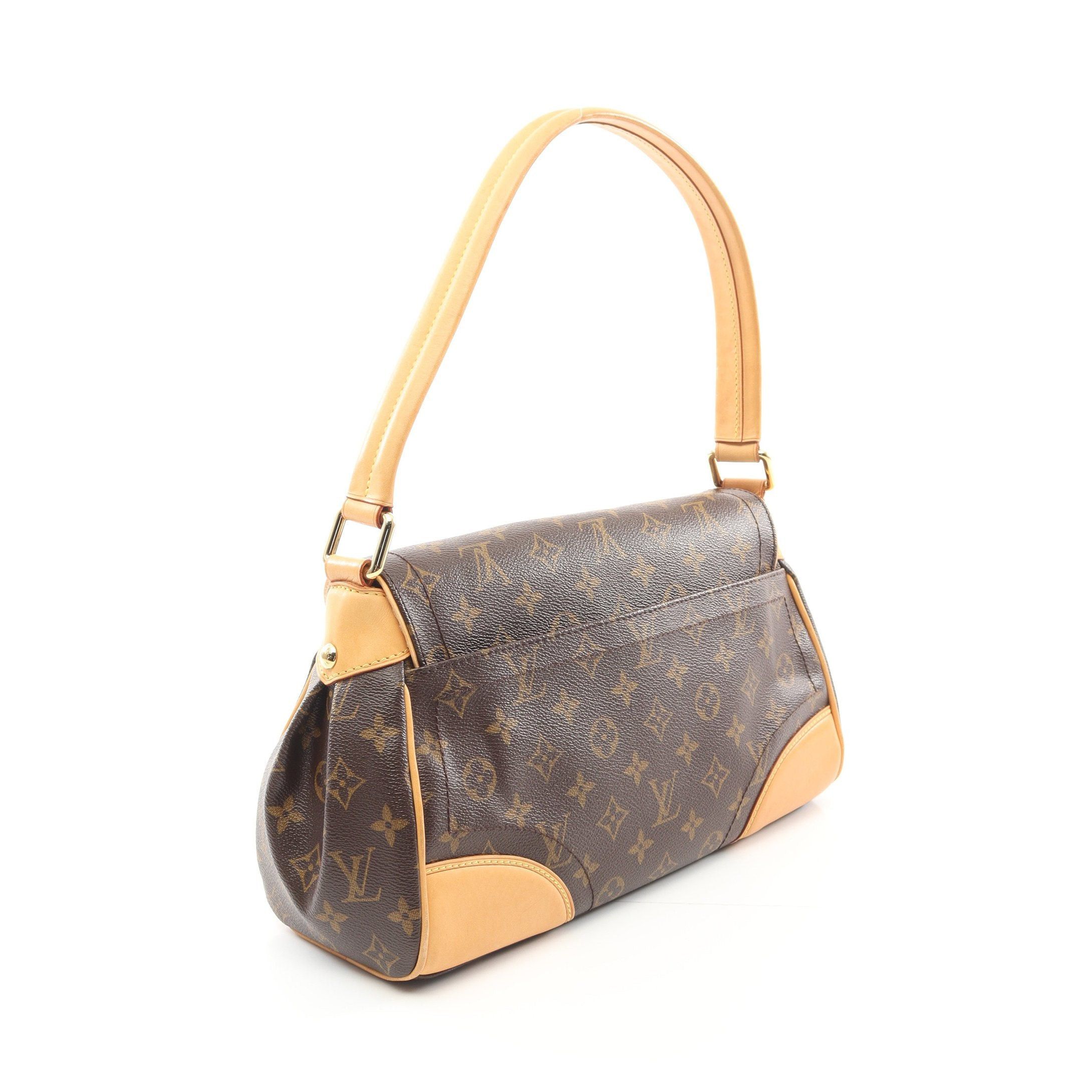 Louis Vuitton Louis Vuitton Beverly Mm Monogram Shoulder Bag Leather Brown Size ONE SIZE - 2 Thumbnail