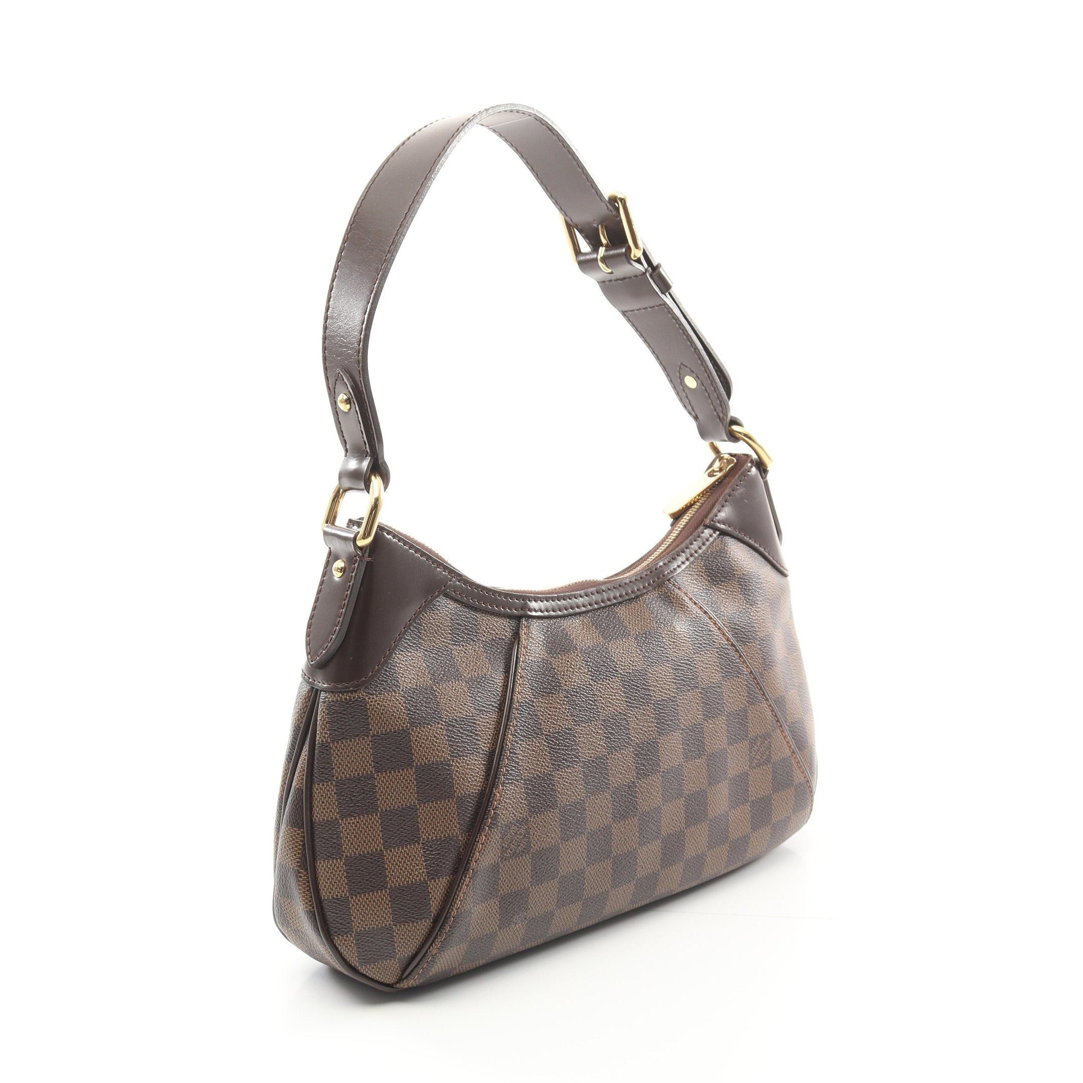Louis Vuitton Louis Vuitton Thames Pm Damier Ebene One Shoulder Bag Leather Brown Size ONE SIZE - 2 Thumbnail