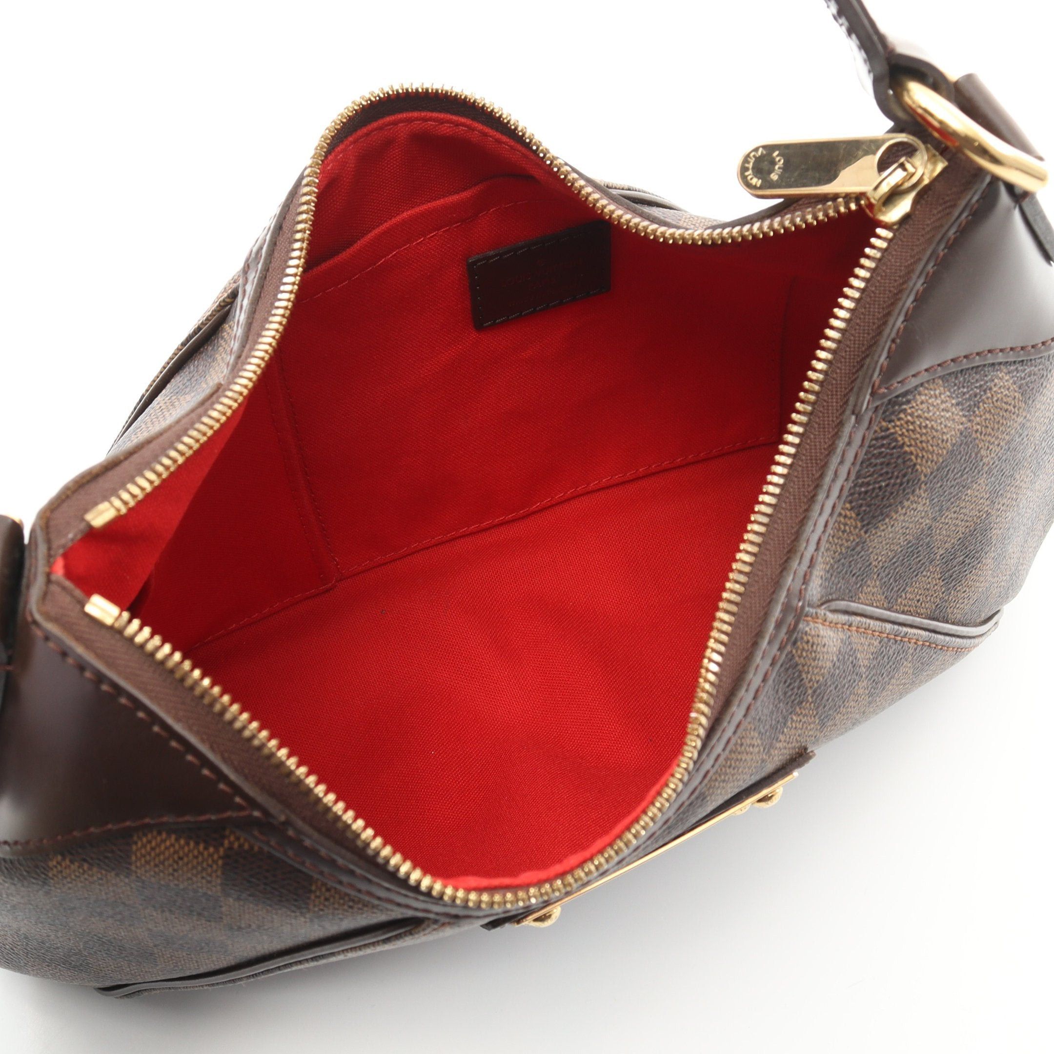 Louis Vuitton Louis Vuitton Thames Pm Damier Ebene One Shoulder Bag Leather Brown Size ONE SIZE - 3 Thumbnail