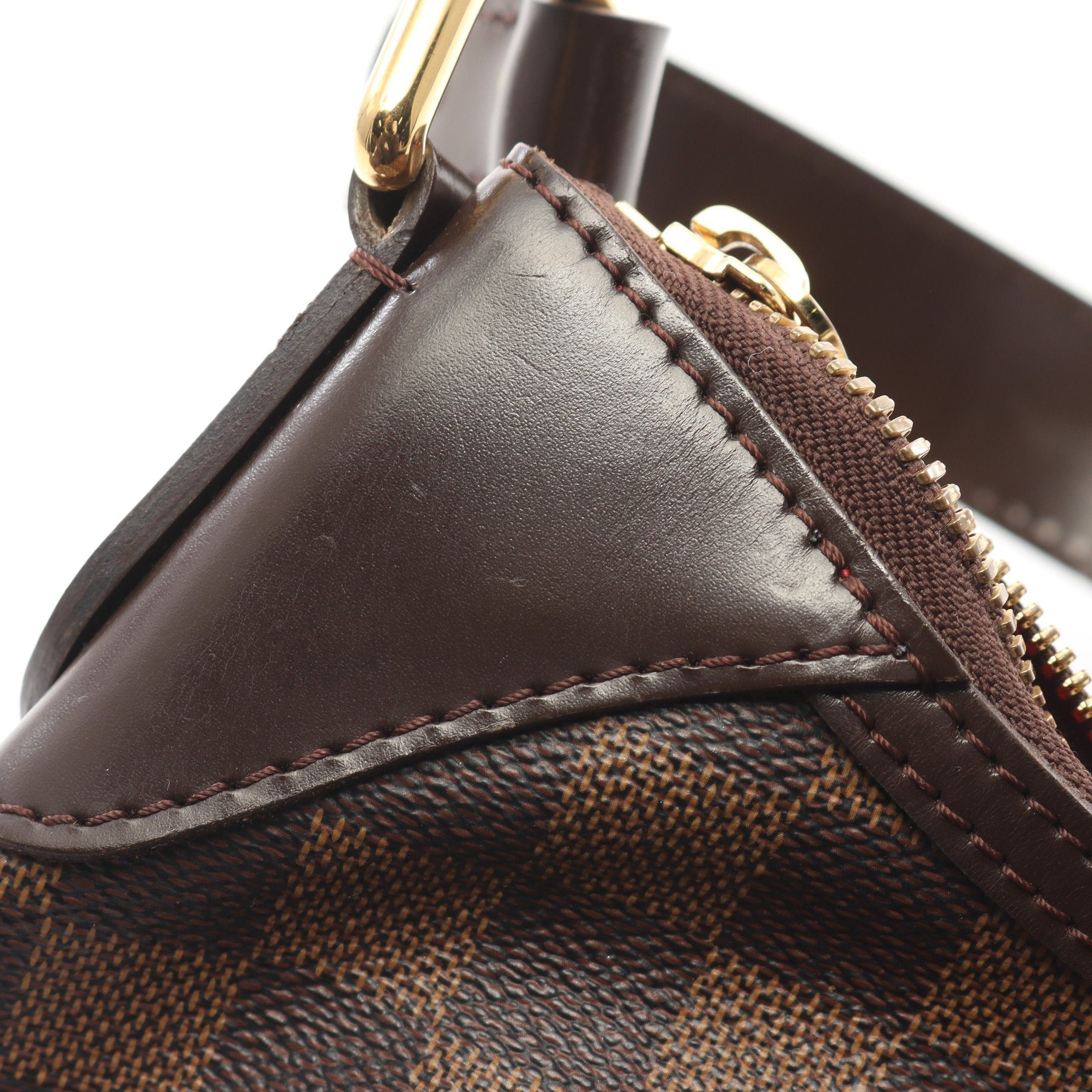 Louis Vuitton Louis Vuitton Thames Pm Damier Ebene One Shoulder Bag Leather Brown Size ONE SIZE - 10 Thumbnail