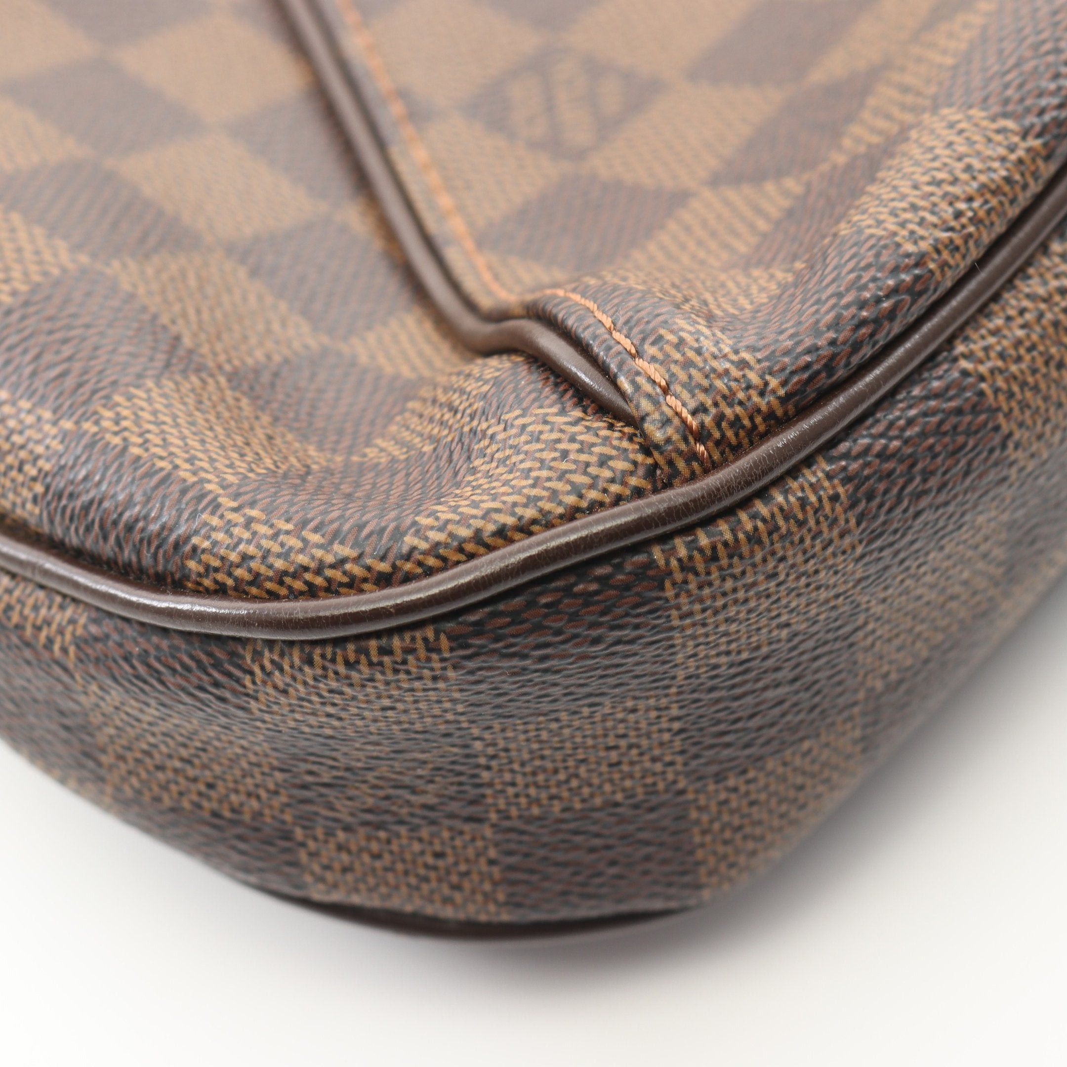 Louis Vuitton Louis Vuitton Thames Pm Damier Ebene One Shoulder Bag Leather Brown Size ONE SIZE - 7 Thumbnail