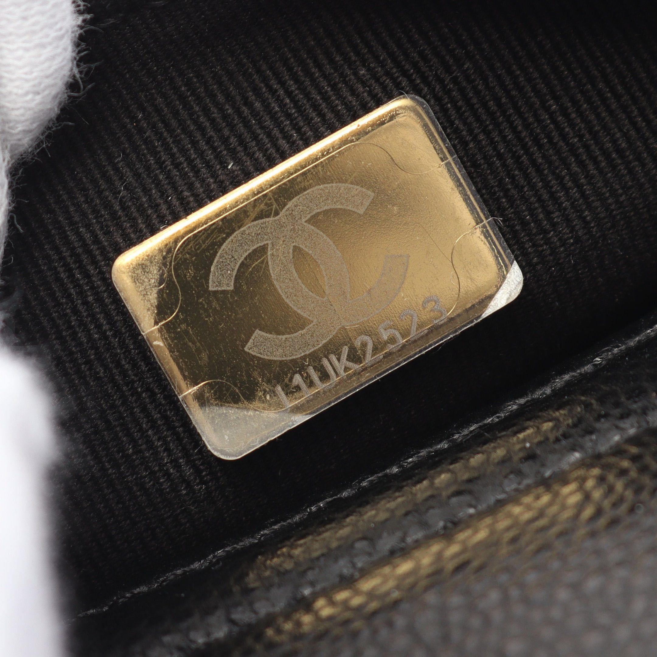 Chanel Chanel Matelasse Backpack Rucksack Caviar Skin Black Gold Hardware Size ONE SIZE - 5 Thumbnail