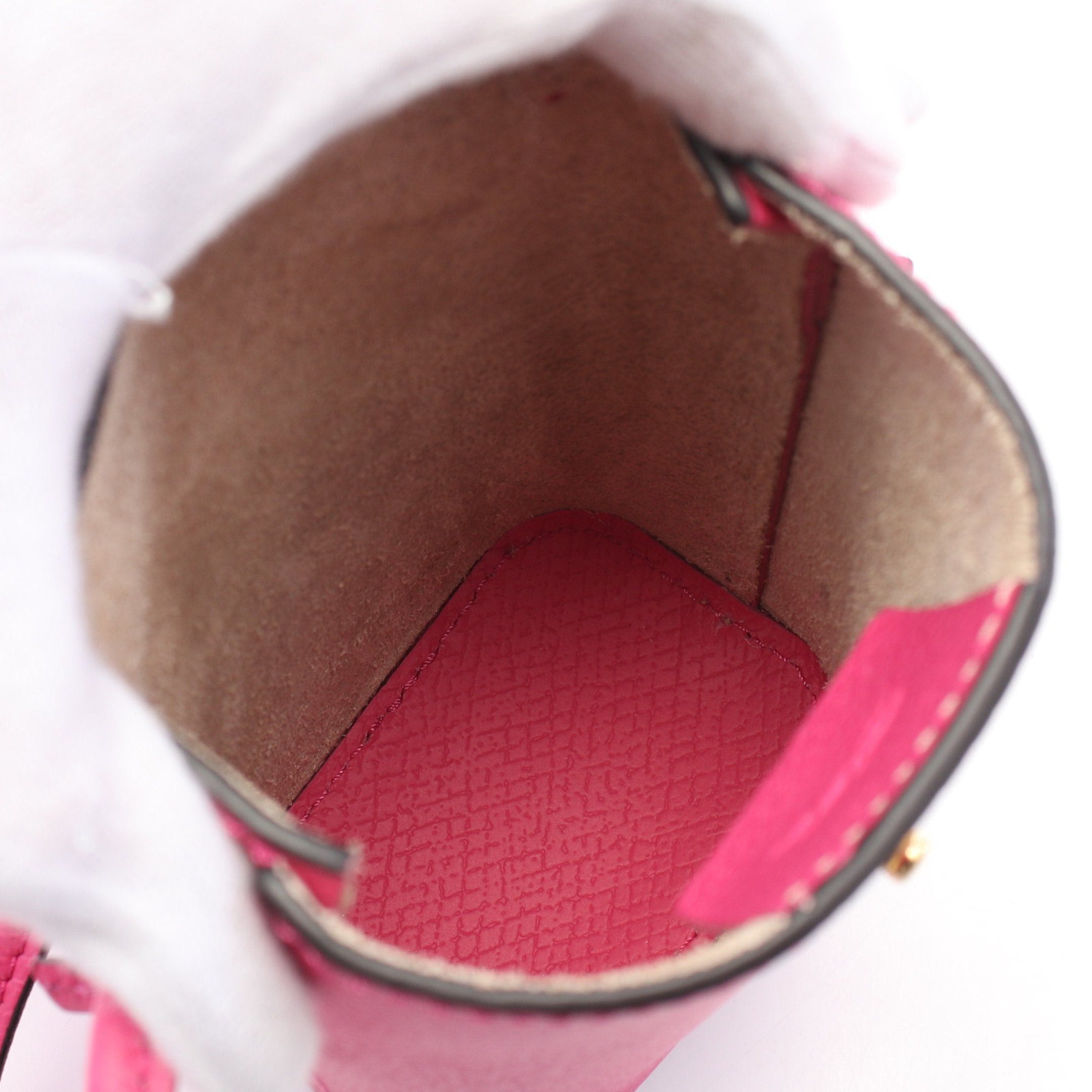Longchamp Longchamp Epurée Smartphone Case Shoulder Bag Leather Pink Size ONE SIZE - 3 Thumbnail