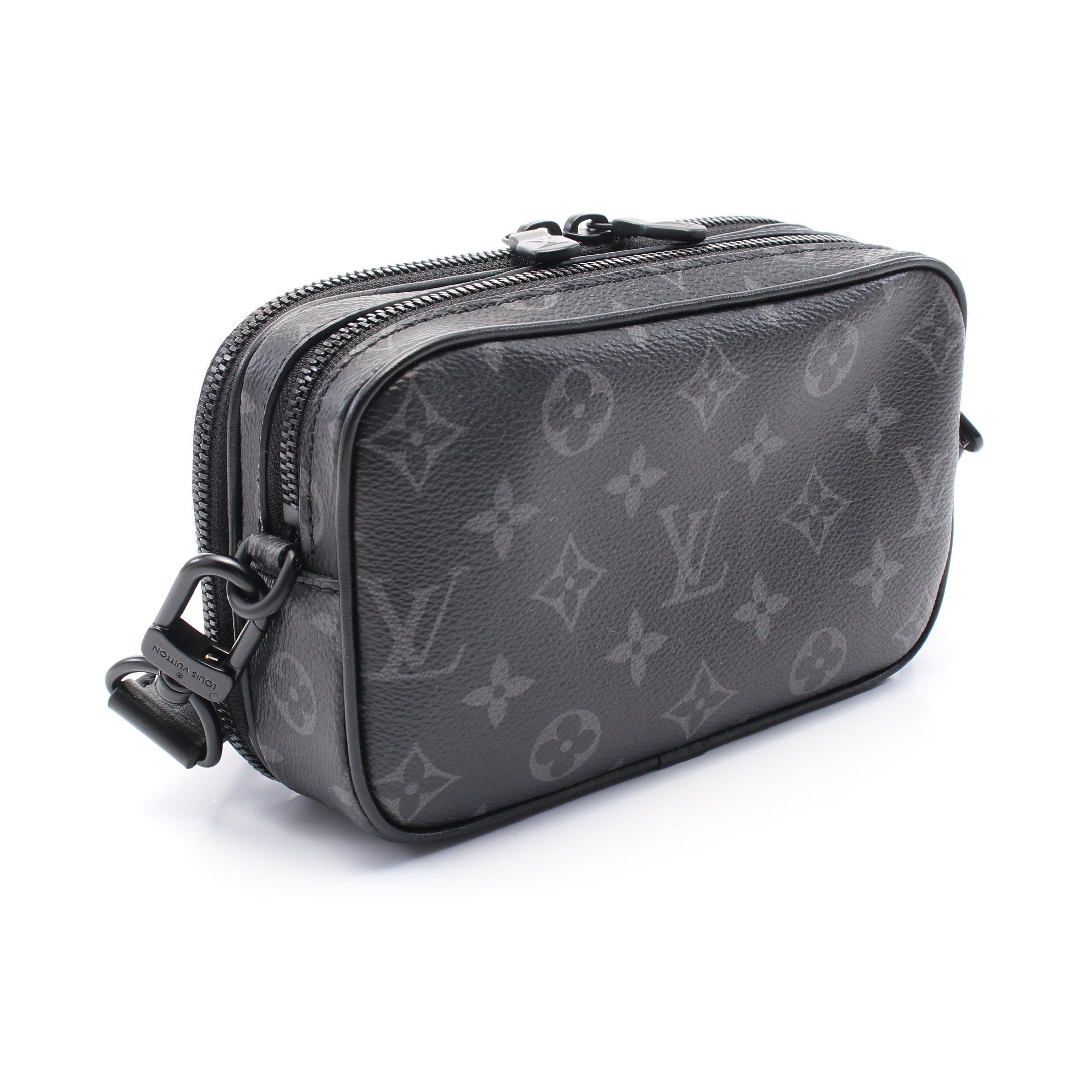Louis Vuitton Louis Vuitton Alpha Wearable Wallet Nv Monogram Eclipse Shoulder Bag Leather Black Size ONE SIZE - 2 Thumbnail